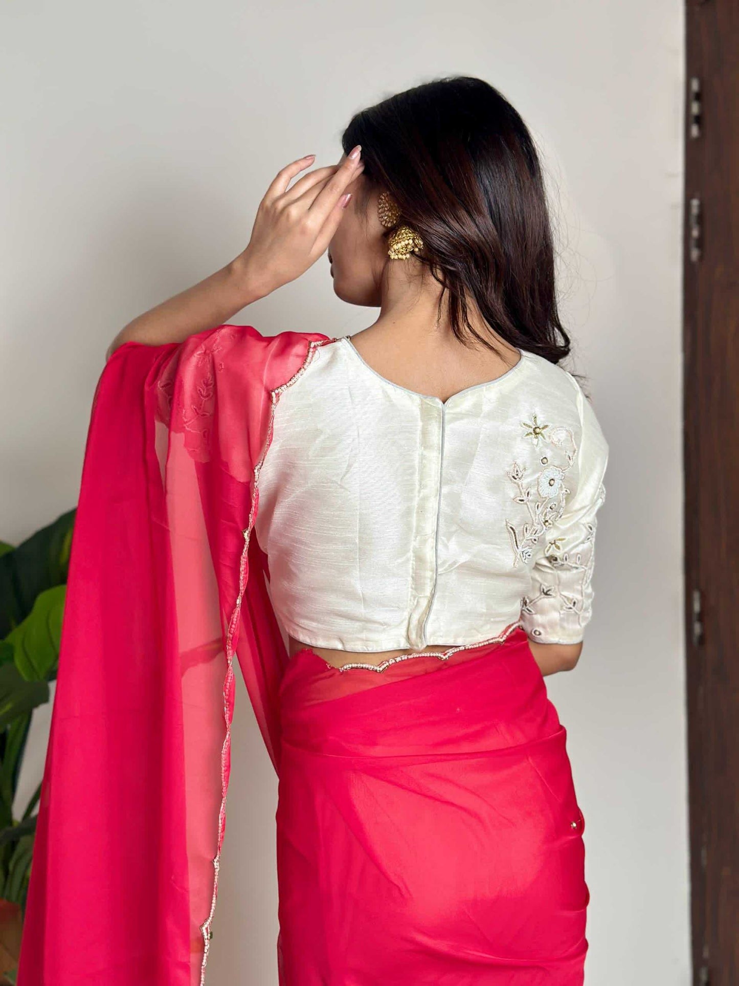 Organza Designer Saree