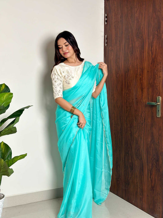 Organza Designer Saree