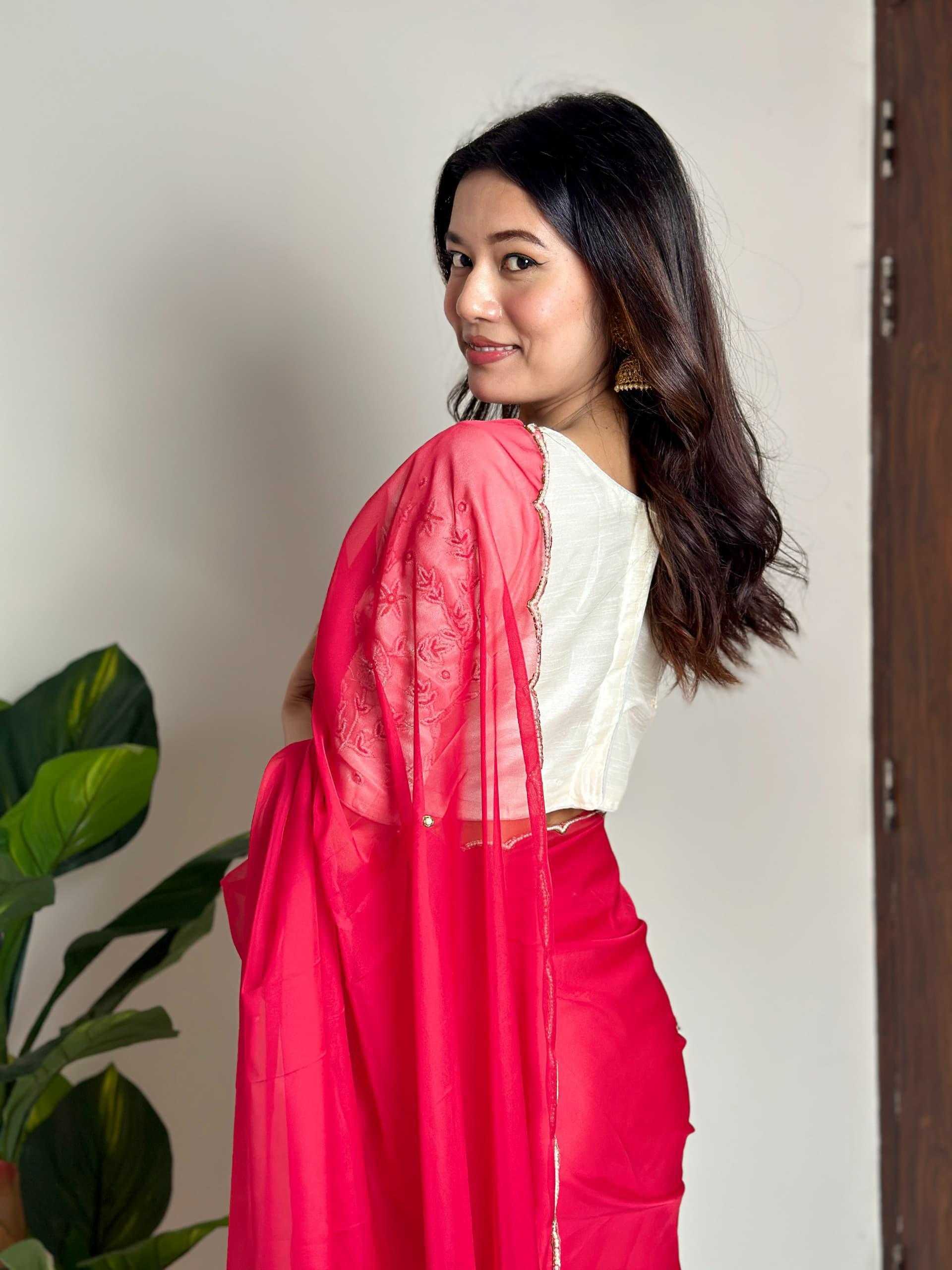 Organza Designer Saree