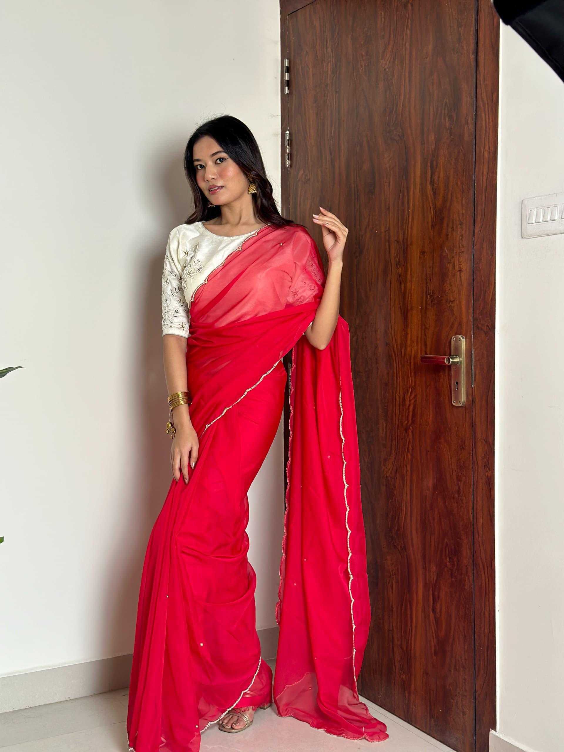 Organza Designer Saree