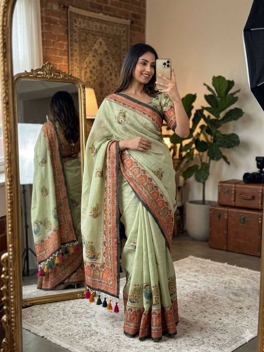 Pure Silk Designer Saree
