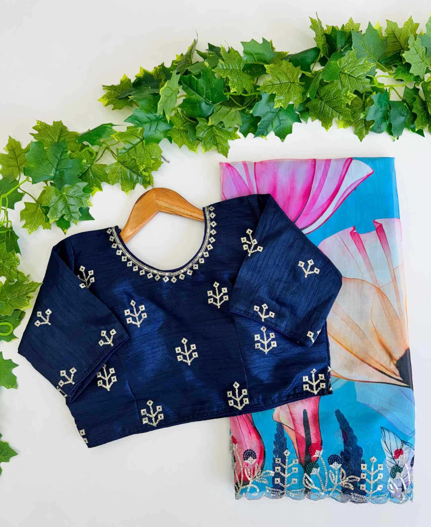 Organza Saree