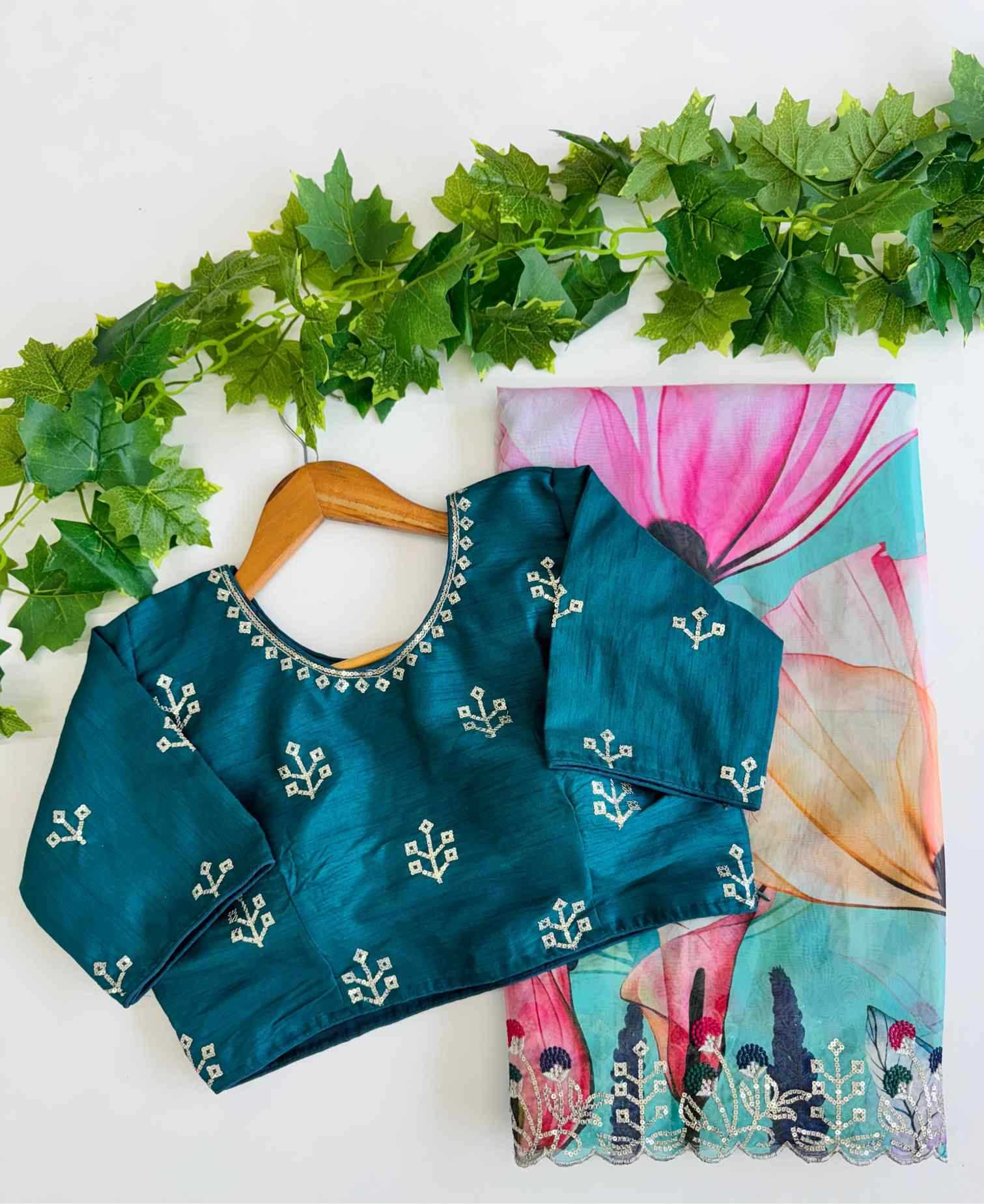 Organza Saree