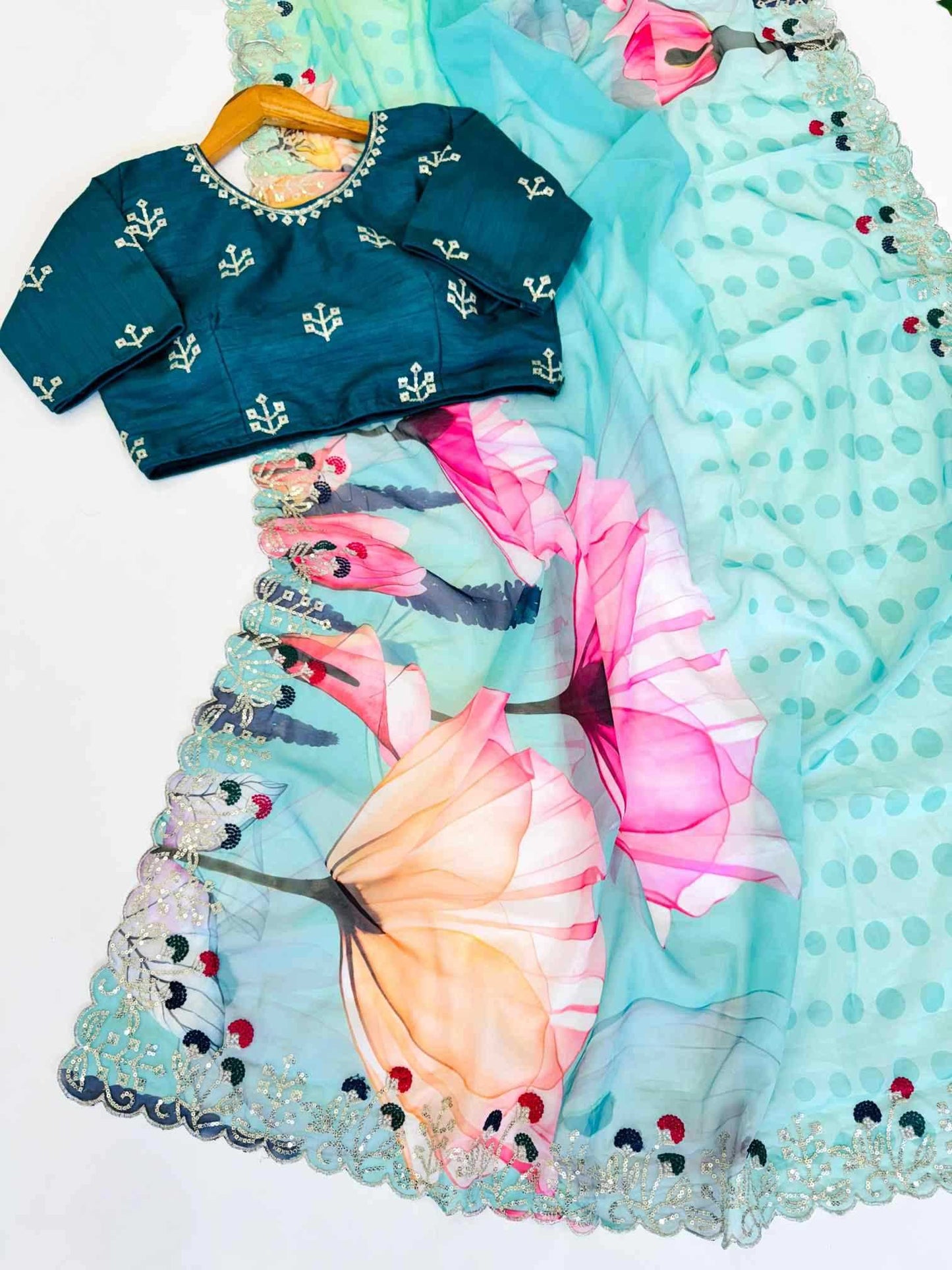 Organza Saree