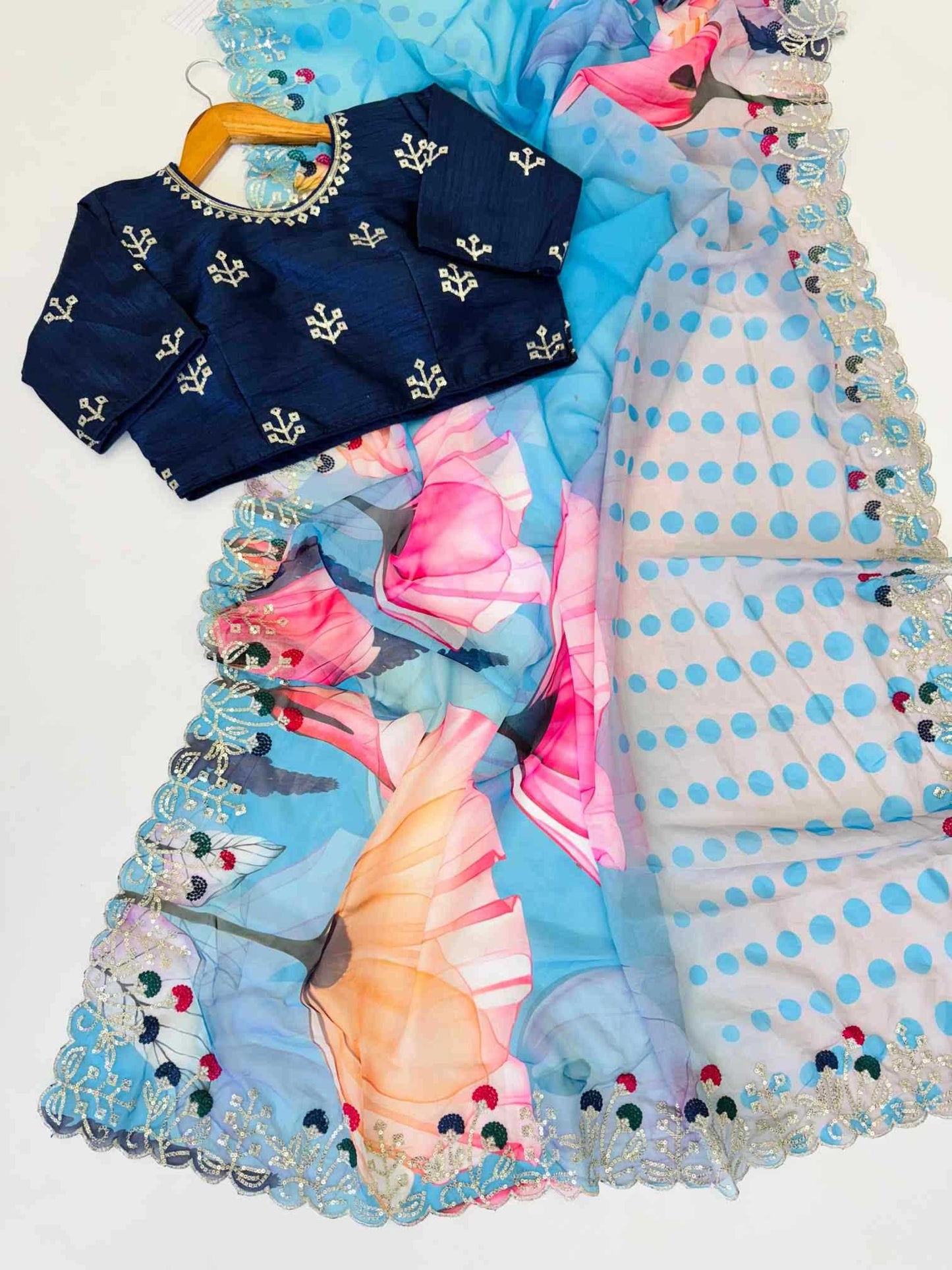 Organza Saree