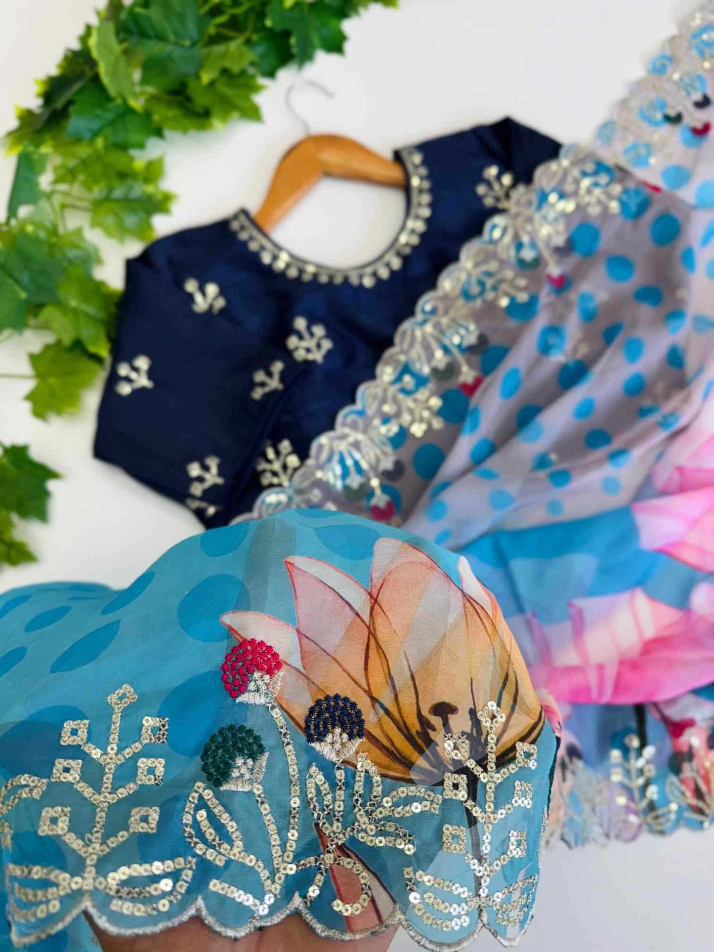 Organza Saree
