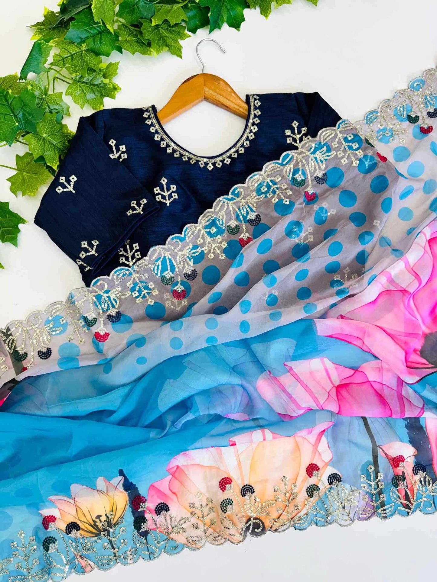 Organza Saree