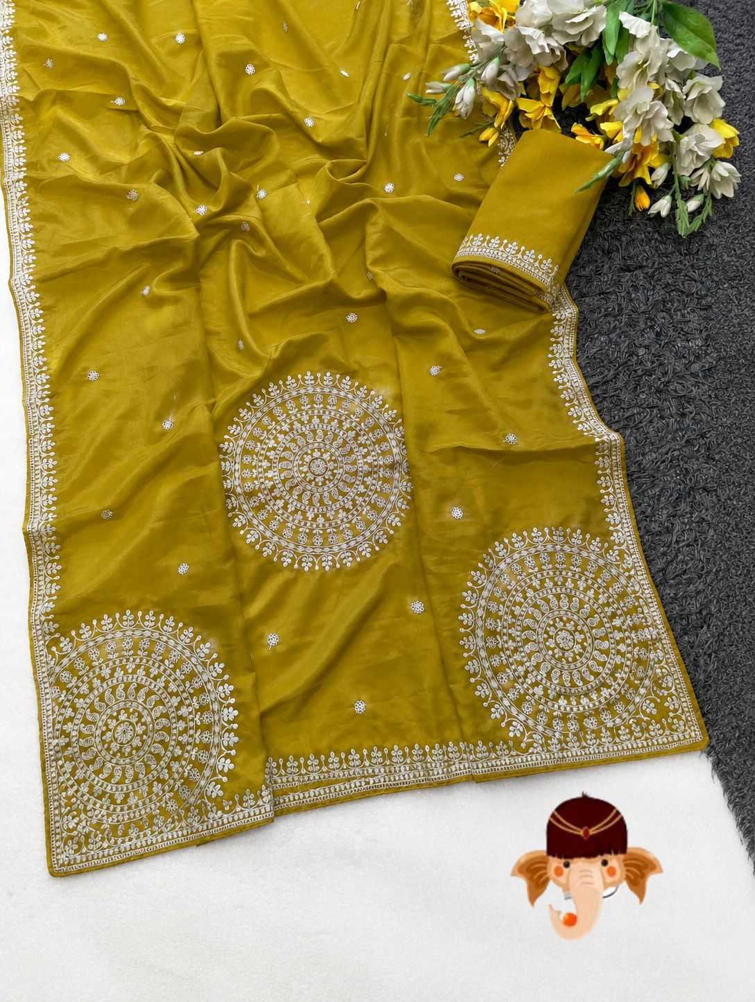 Pure Silk Designer Saree