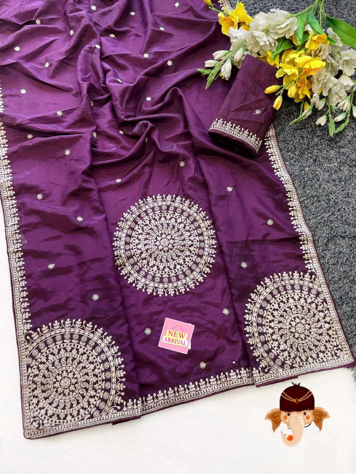 Pure Silk Designer Saree
