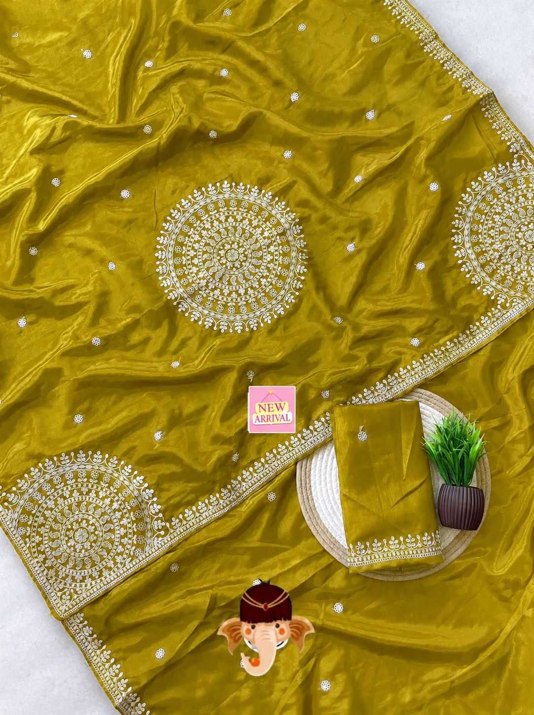 Pure Silk Designer Saree