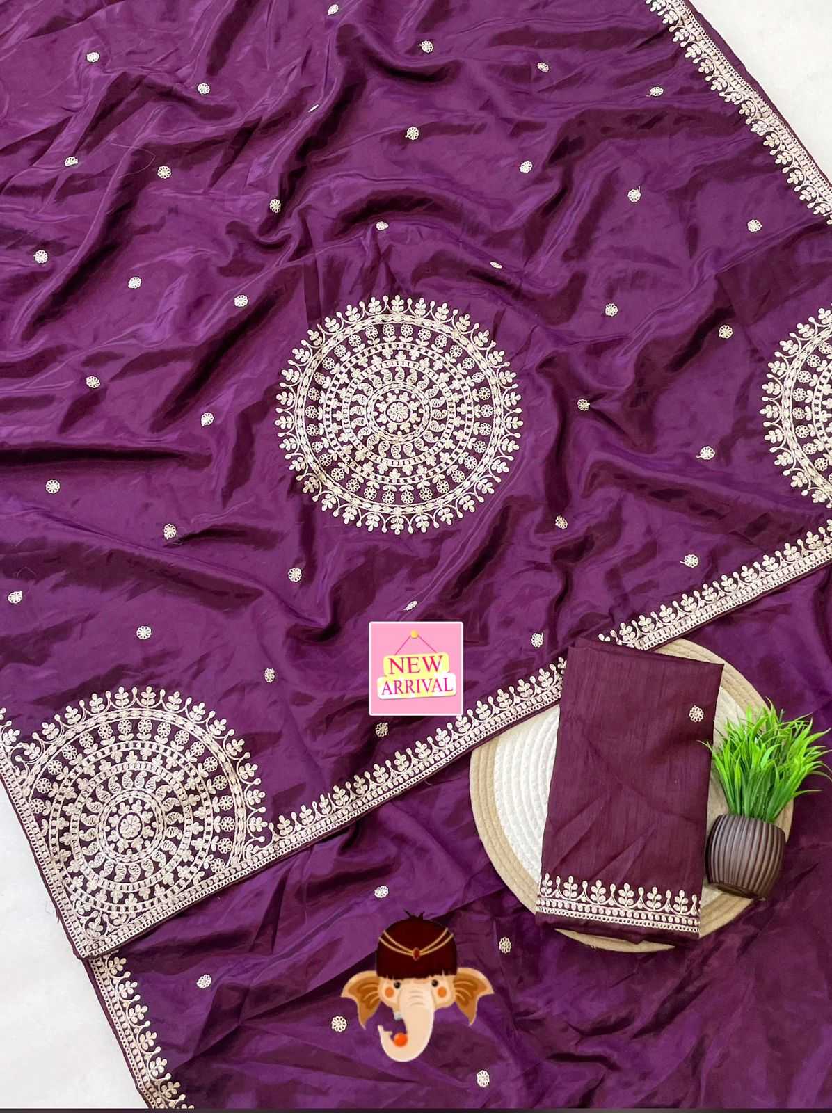 Pure Silk Designer Saree