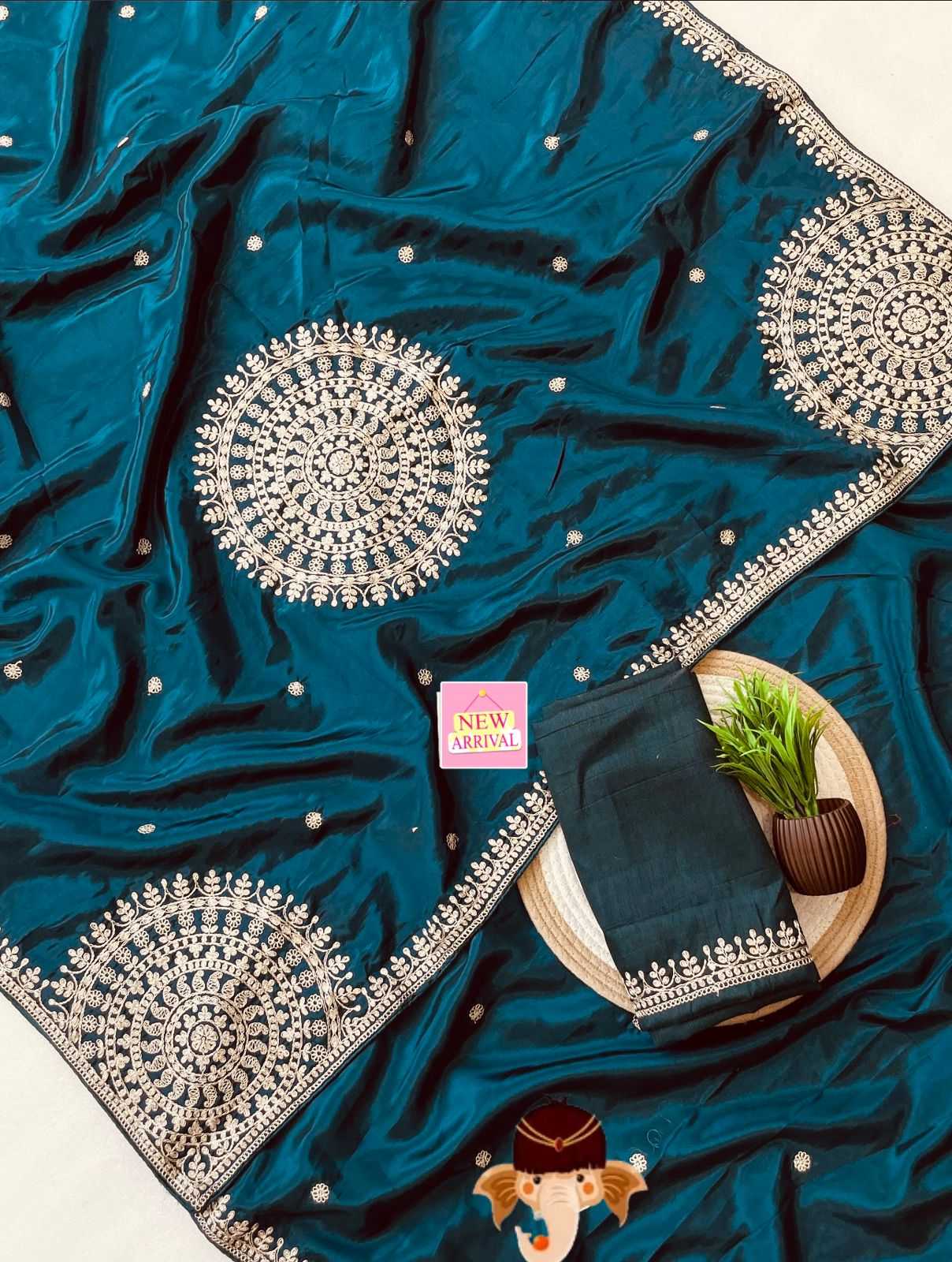 Pure Silk Designer Saree