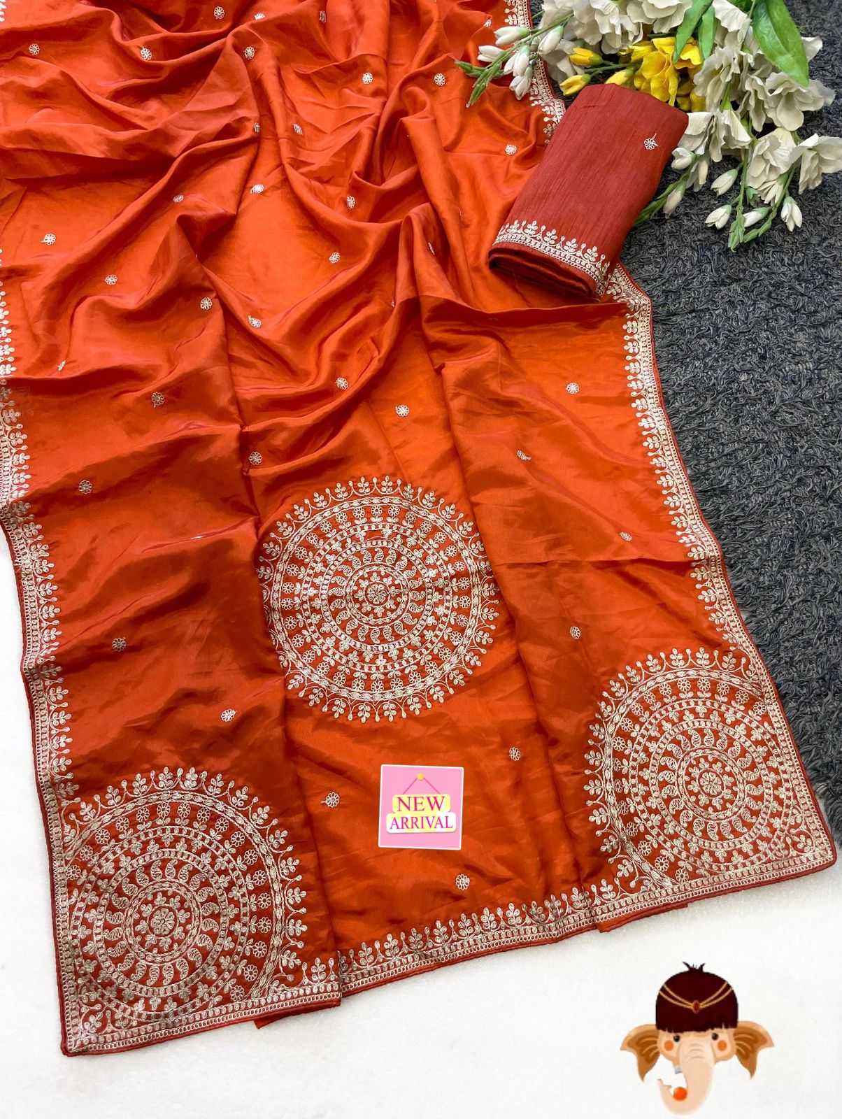Pure Silk Designer Saree