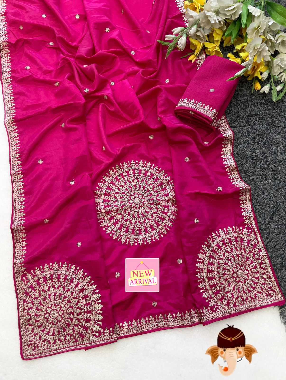 Pure Silk Designer Saree