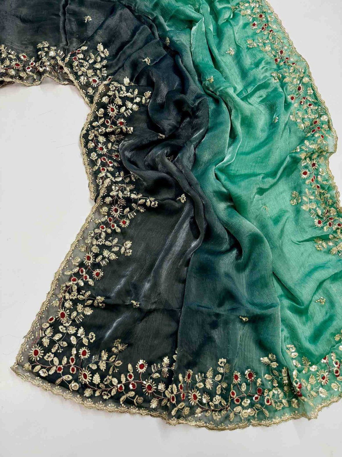 Space Silk Party Wear Saree