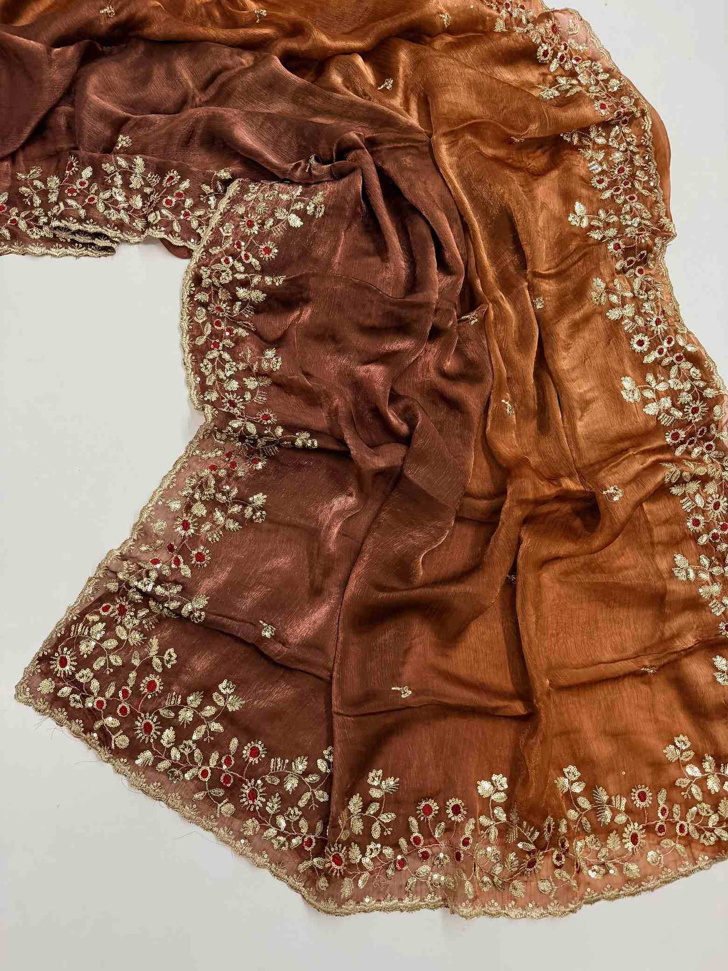 Space Silk Party Wear Saree