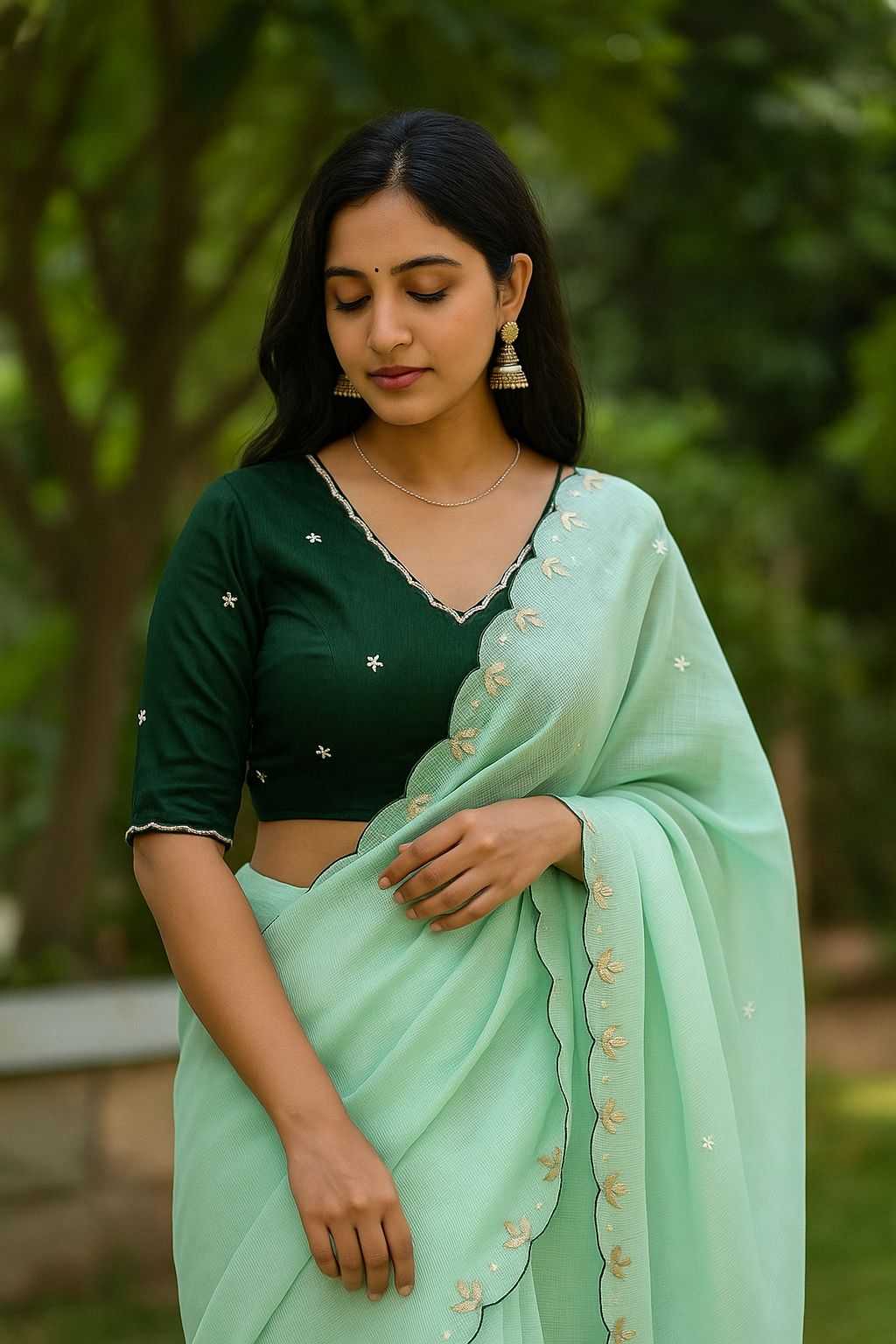 Soft Kota Designer Saree