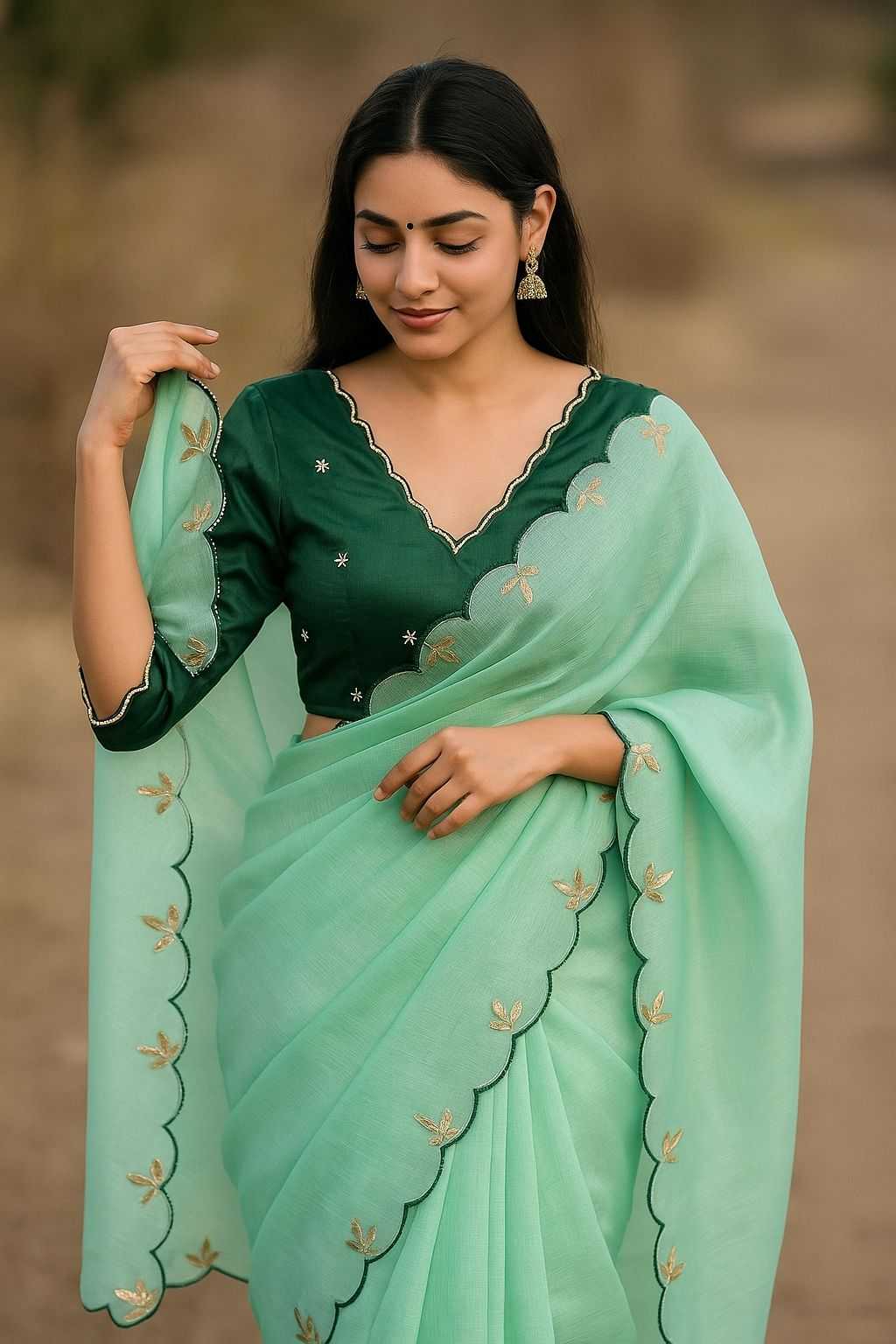Soft Kota Designer Saree