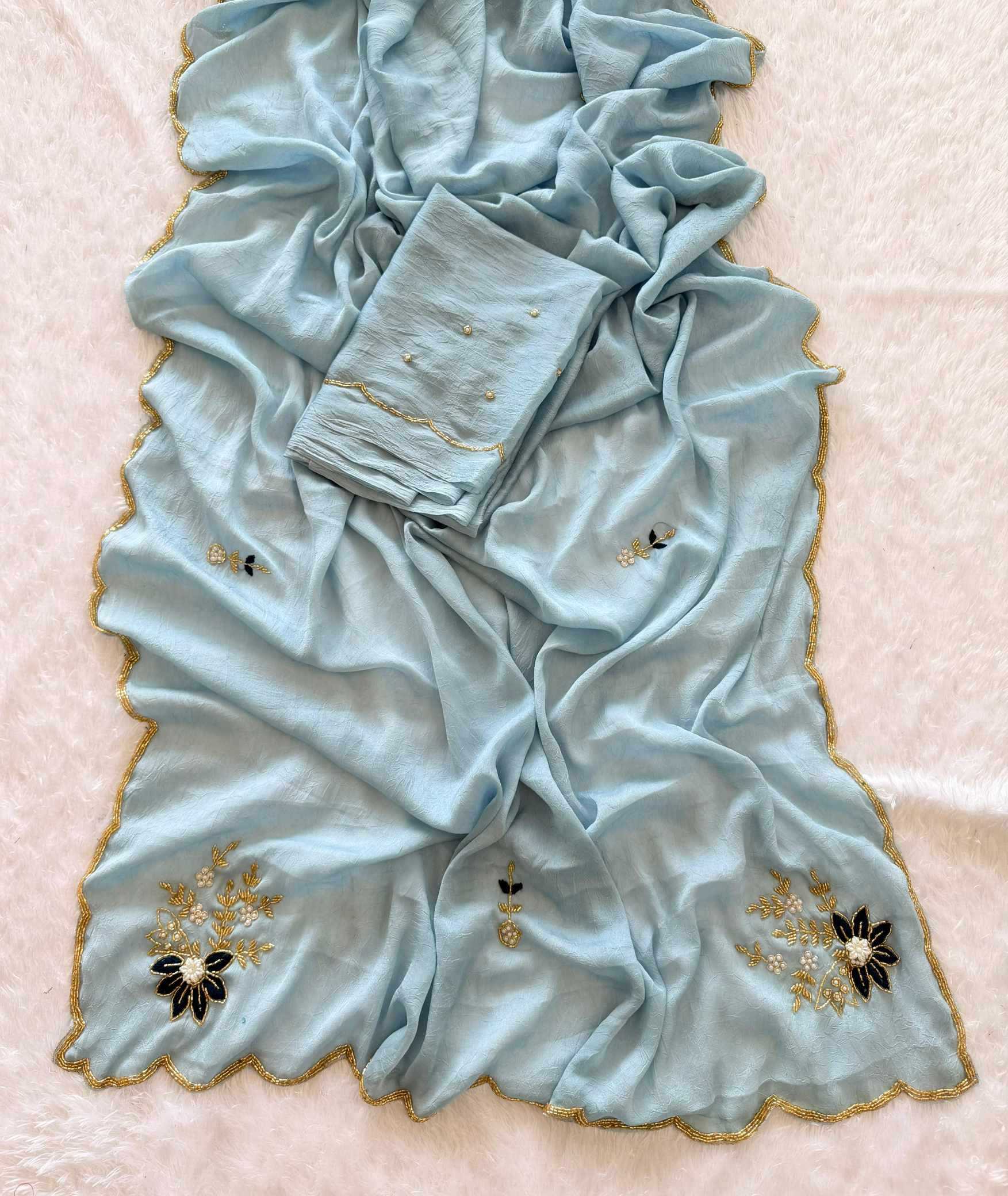 Crunchi Designer Saree