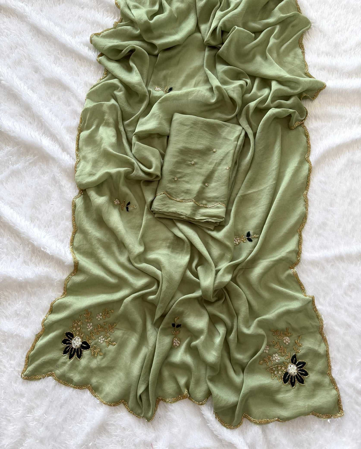 Crunchi Designer Saree