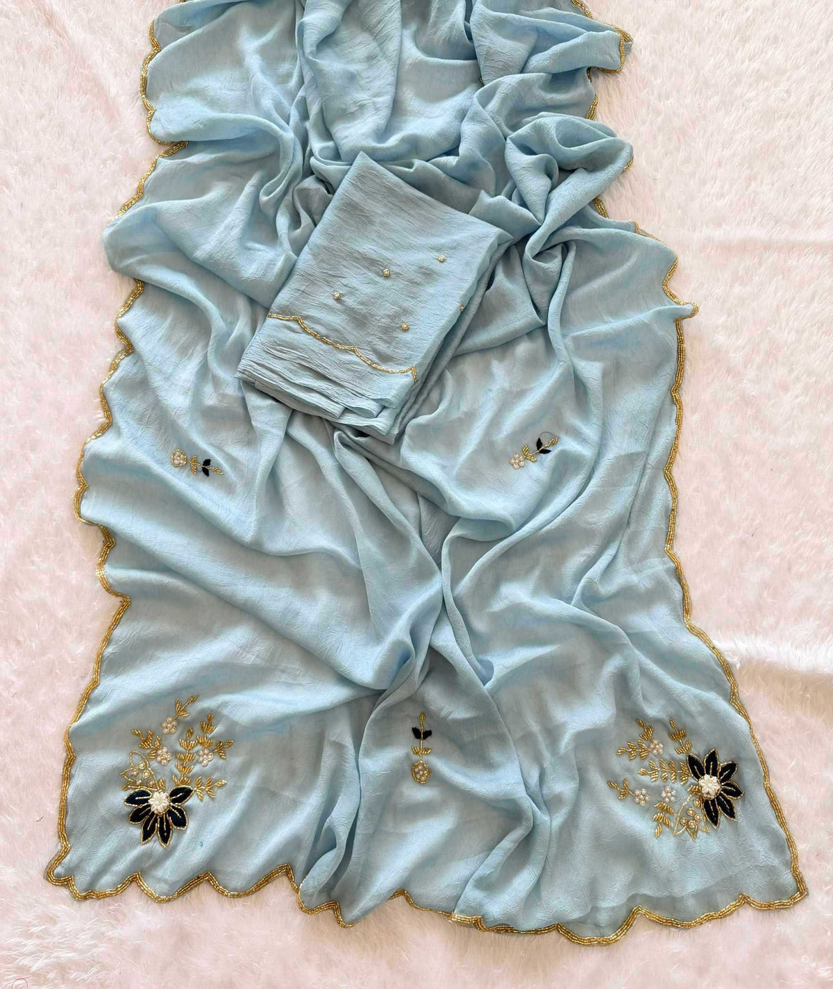 Crunchi Designer Saree