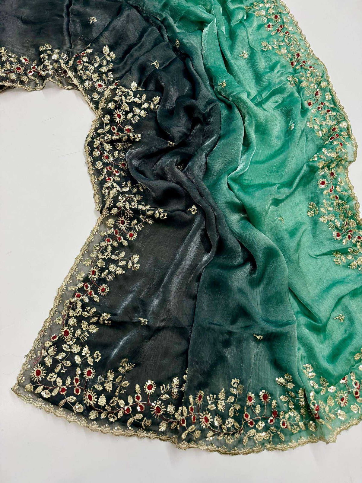 Space Silk Designer Saree