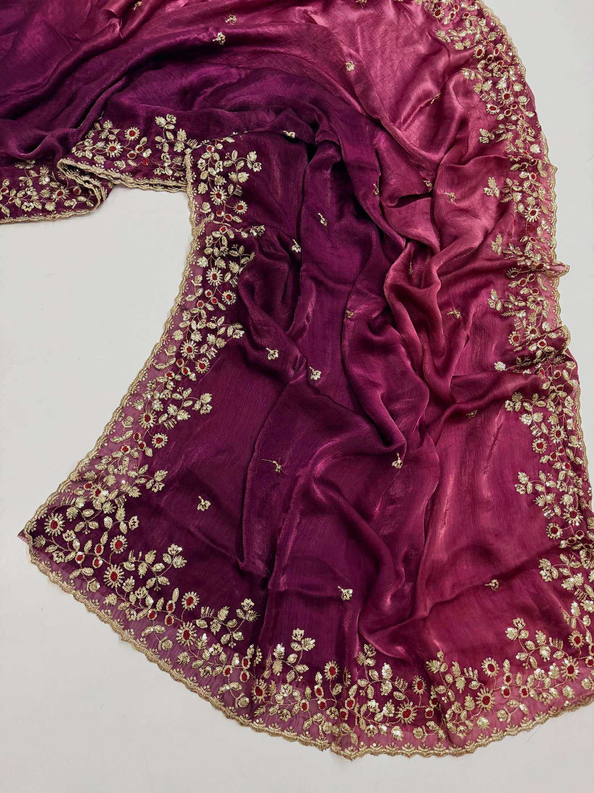 Space Silk Designer Saree