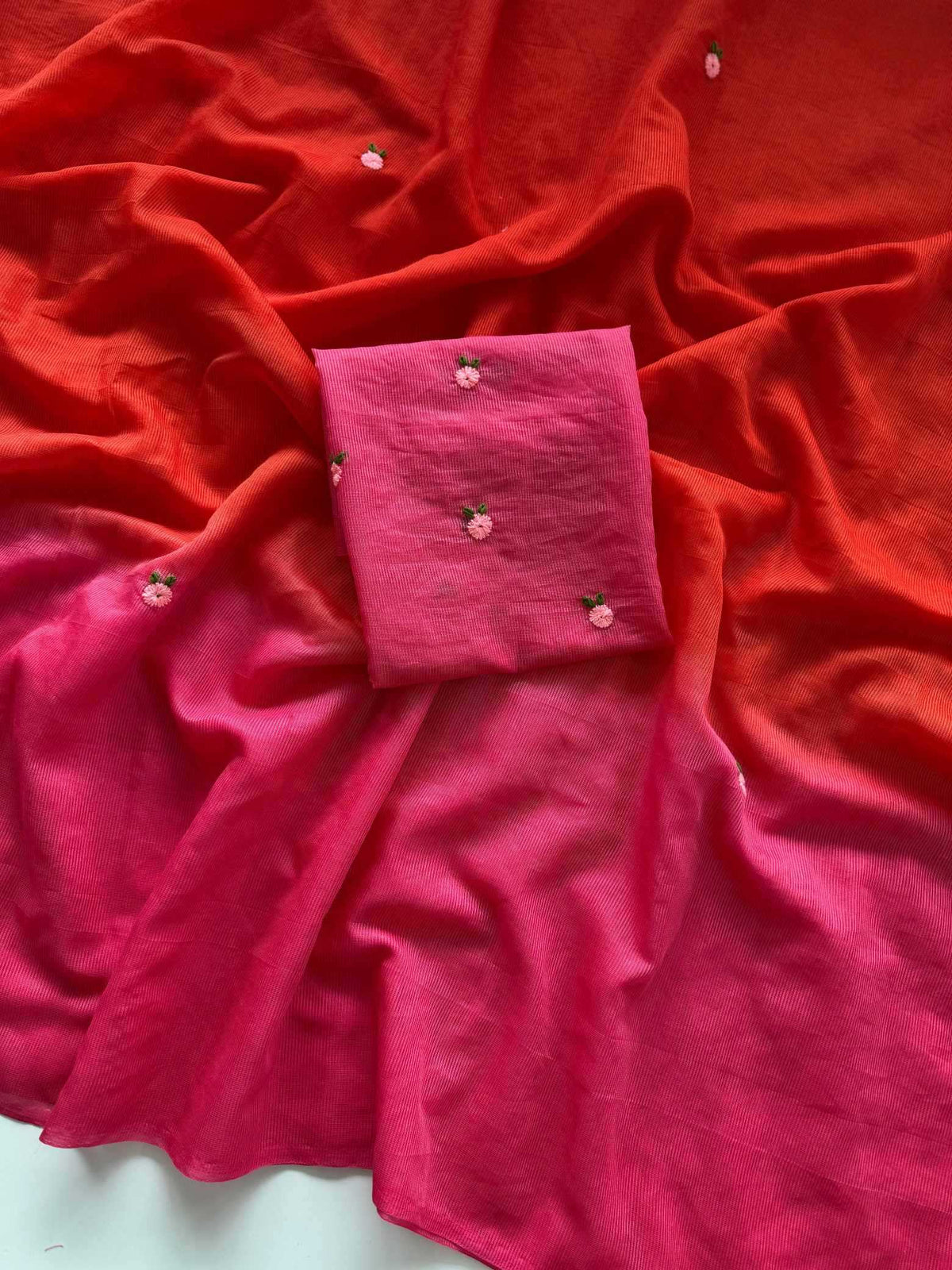 Cotton Hand Work Saree