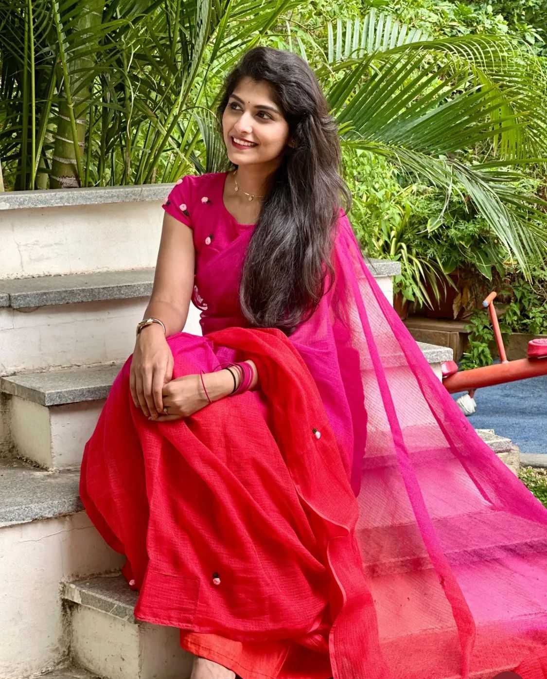 Cotton Hand Work Saree