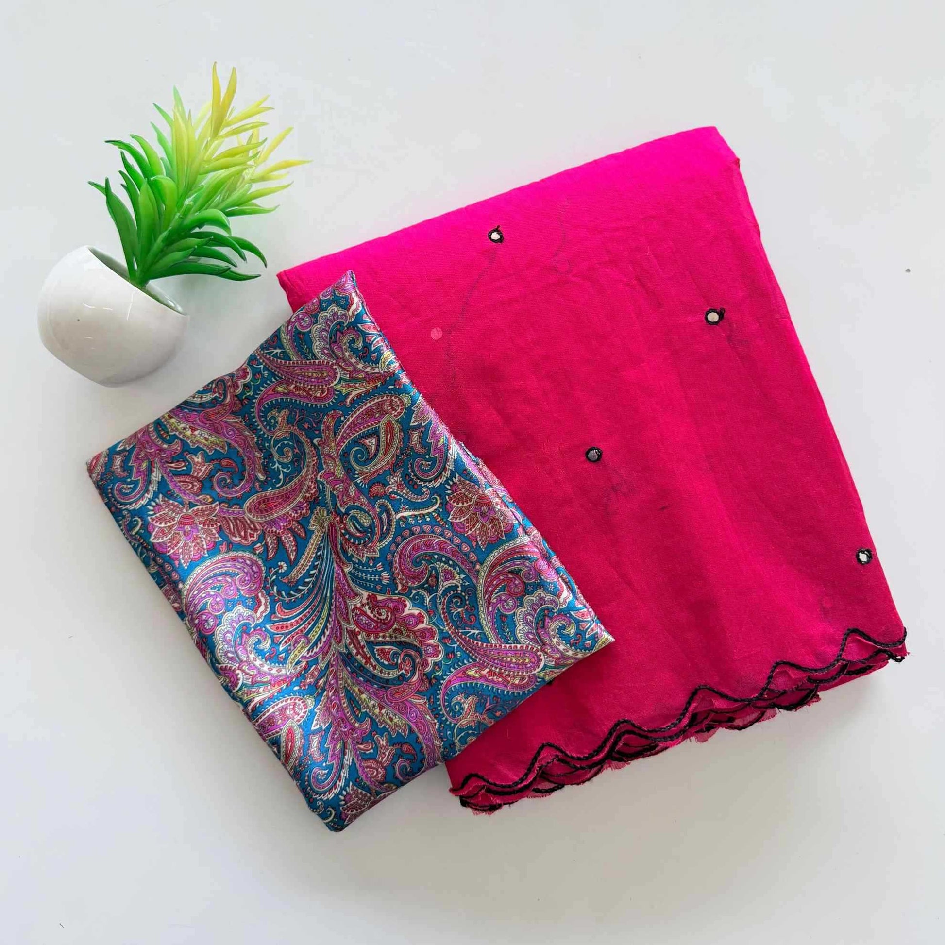 Chanderi Soft Party Wear Silk Saree
