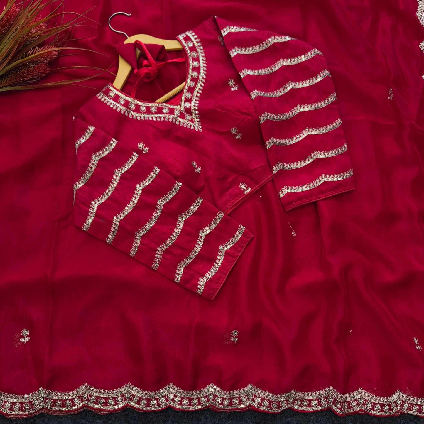 Organza Designer Saree