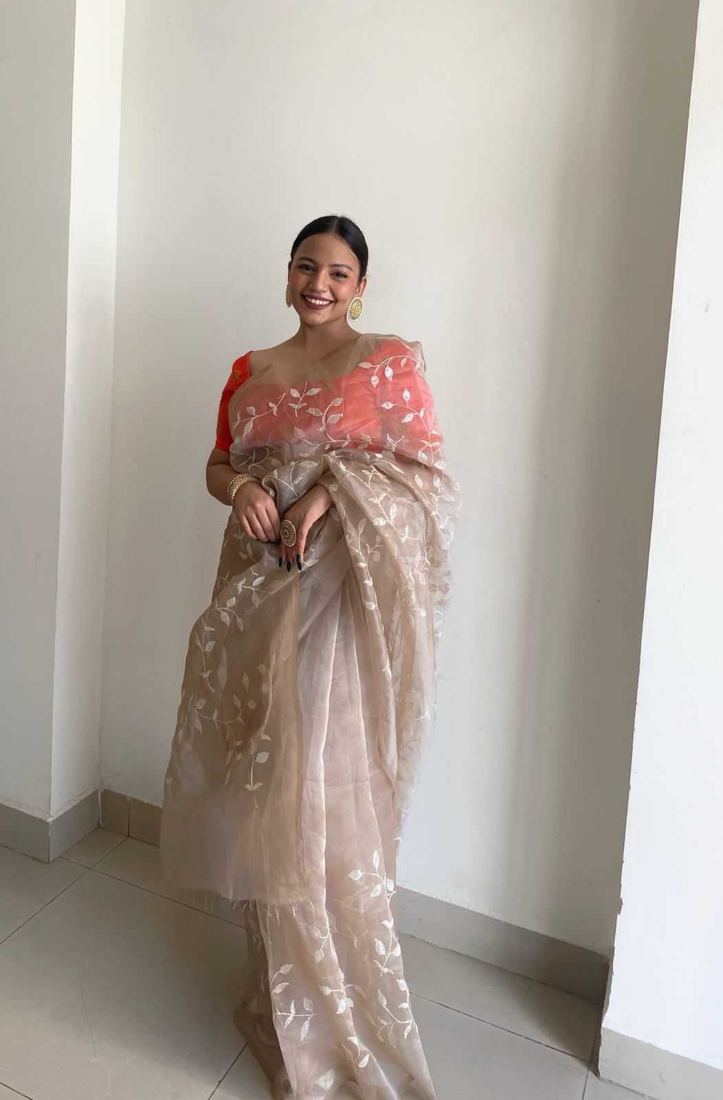 Haimika Organza Designer Saree