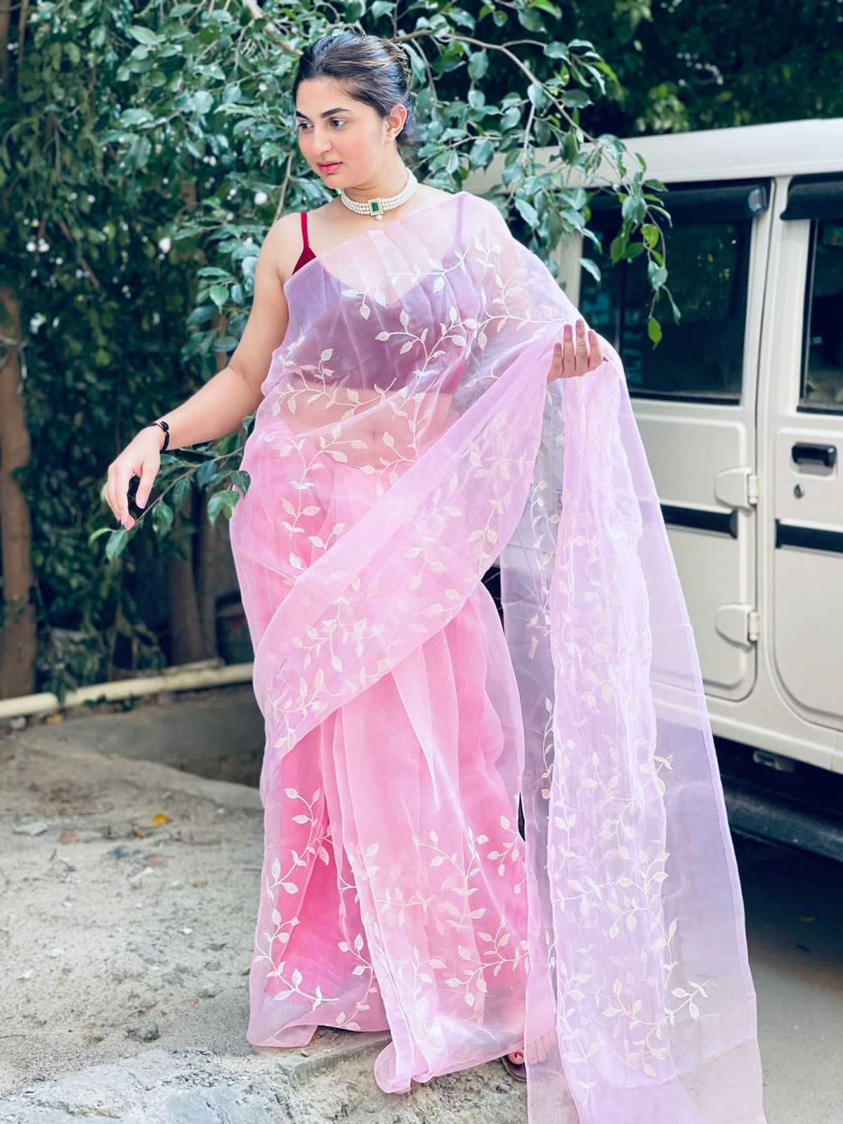 Haimika Organza Designer Saree