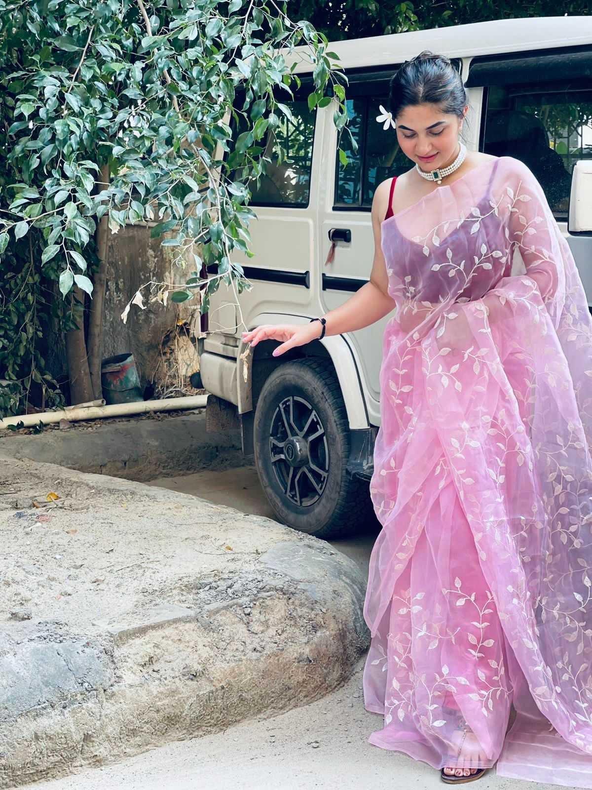 Haimika Organza Designer Saree