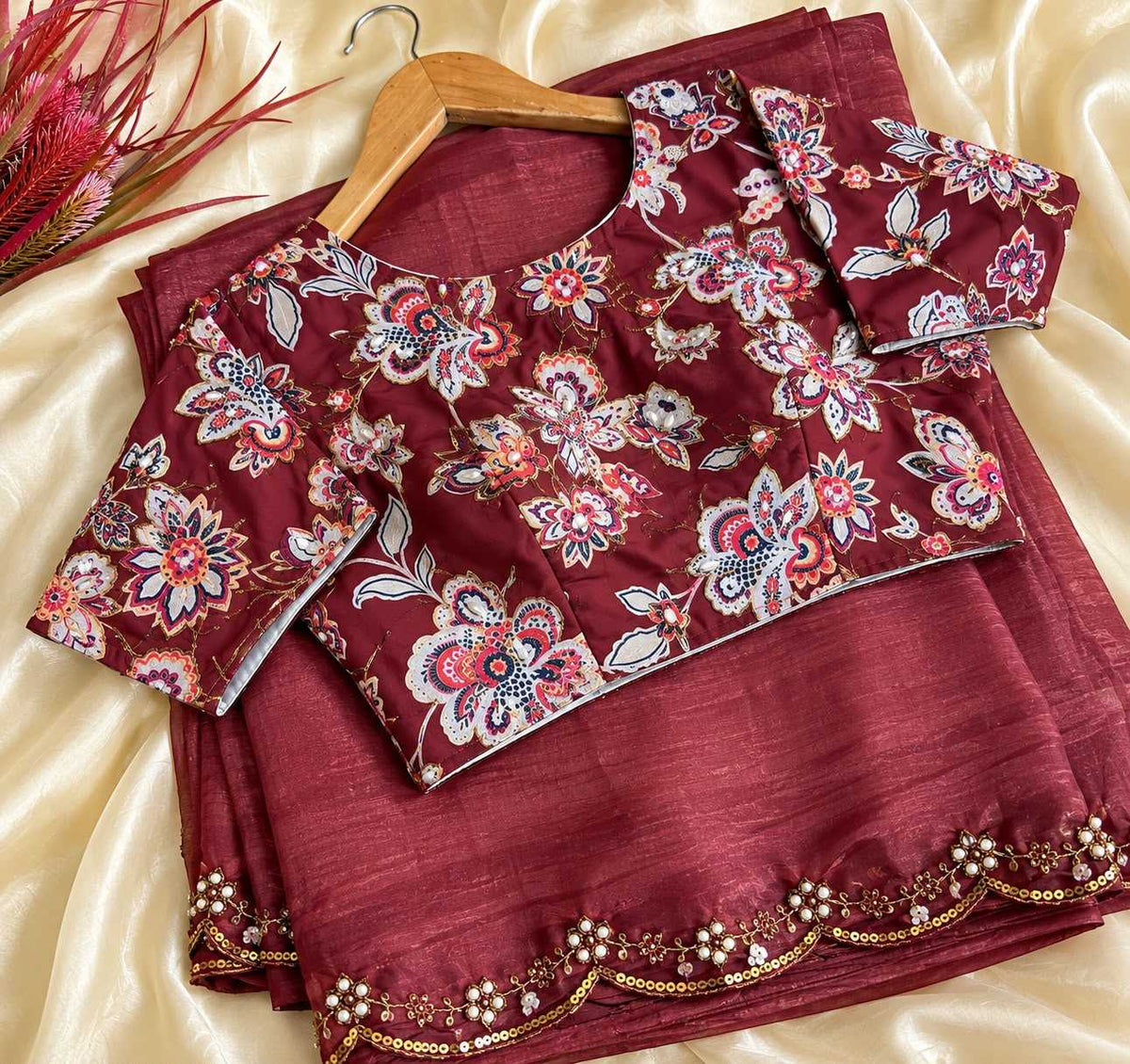 Janhvi Soft Silk Saree