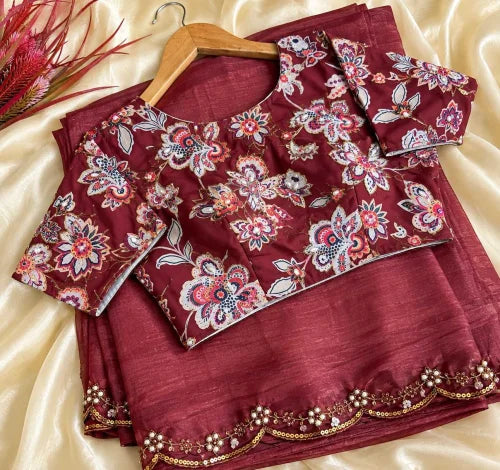 Janhvi Soft Silk Saree