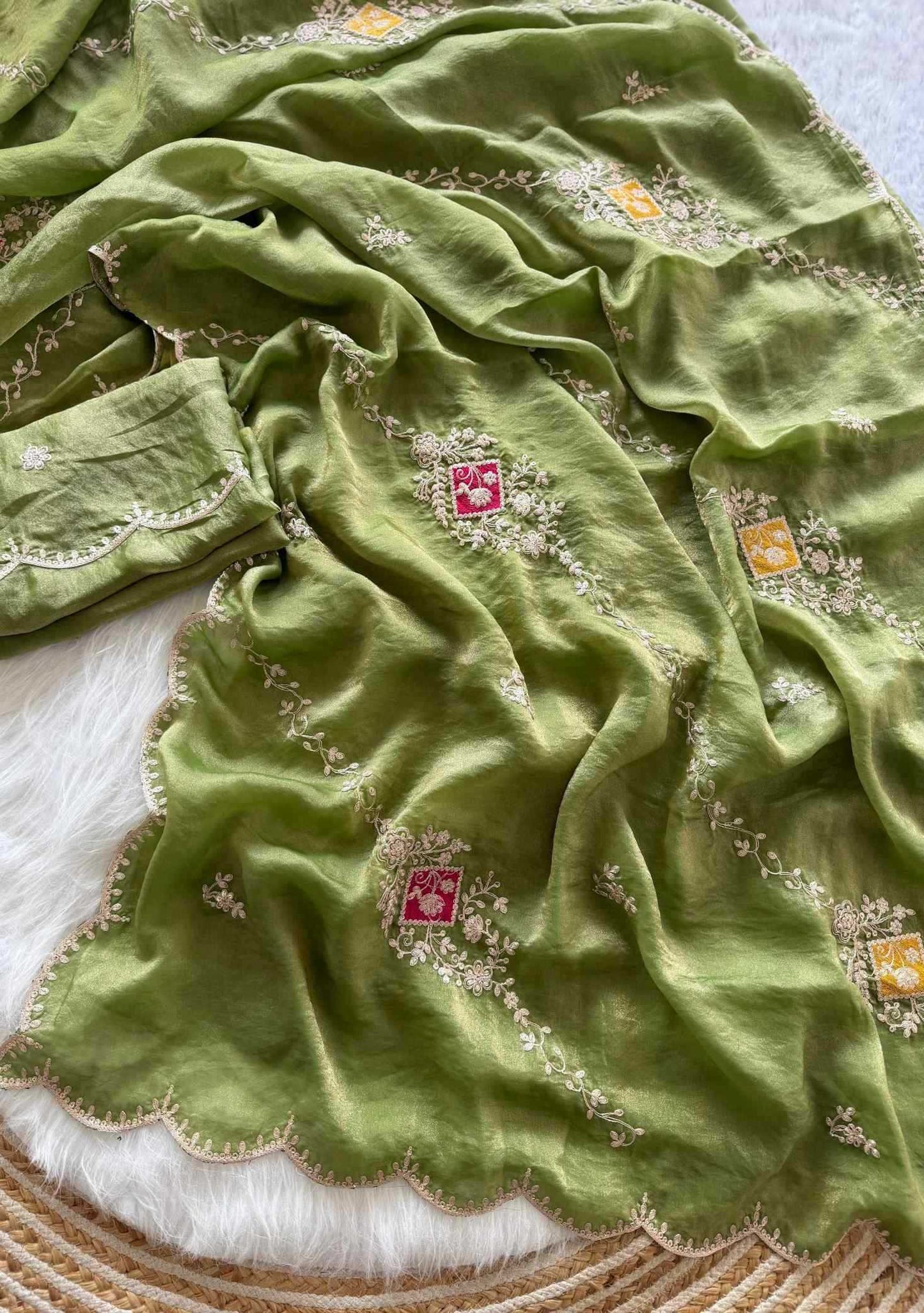 Pure Silk Designer Saree