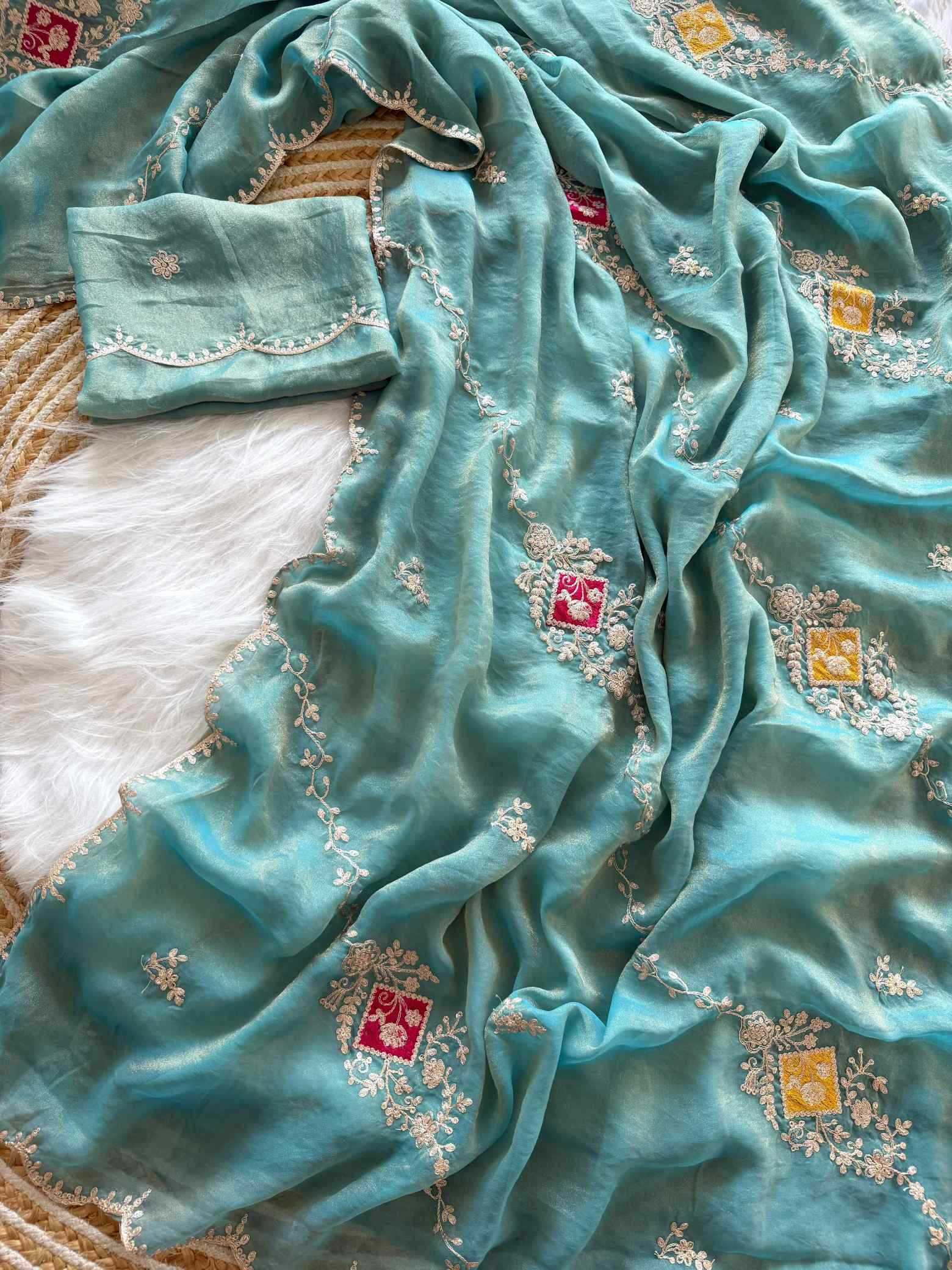 Pure Silk Designer Saree