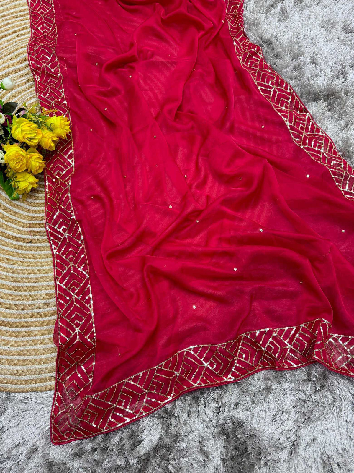 Jayanvitha Organza Designer Saree