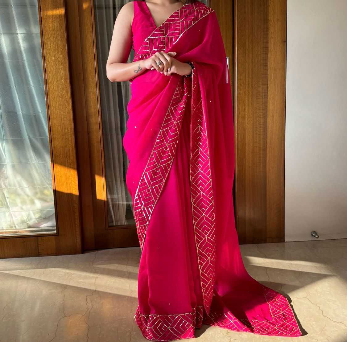 Jayanvitha Organza Designer Saree