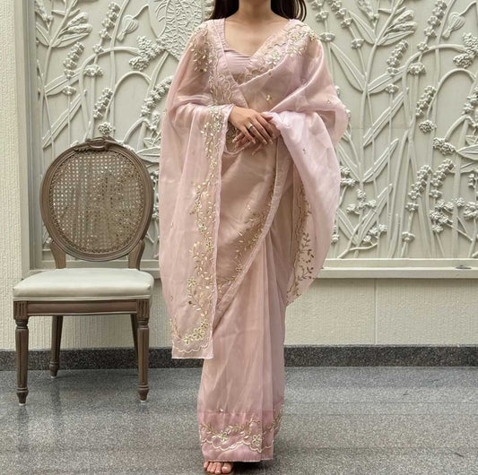 Tissue Silk Handloom Saree