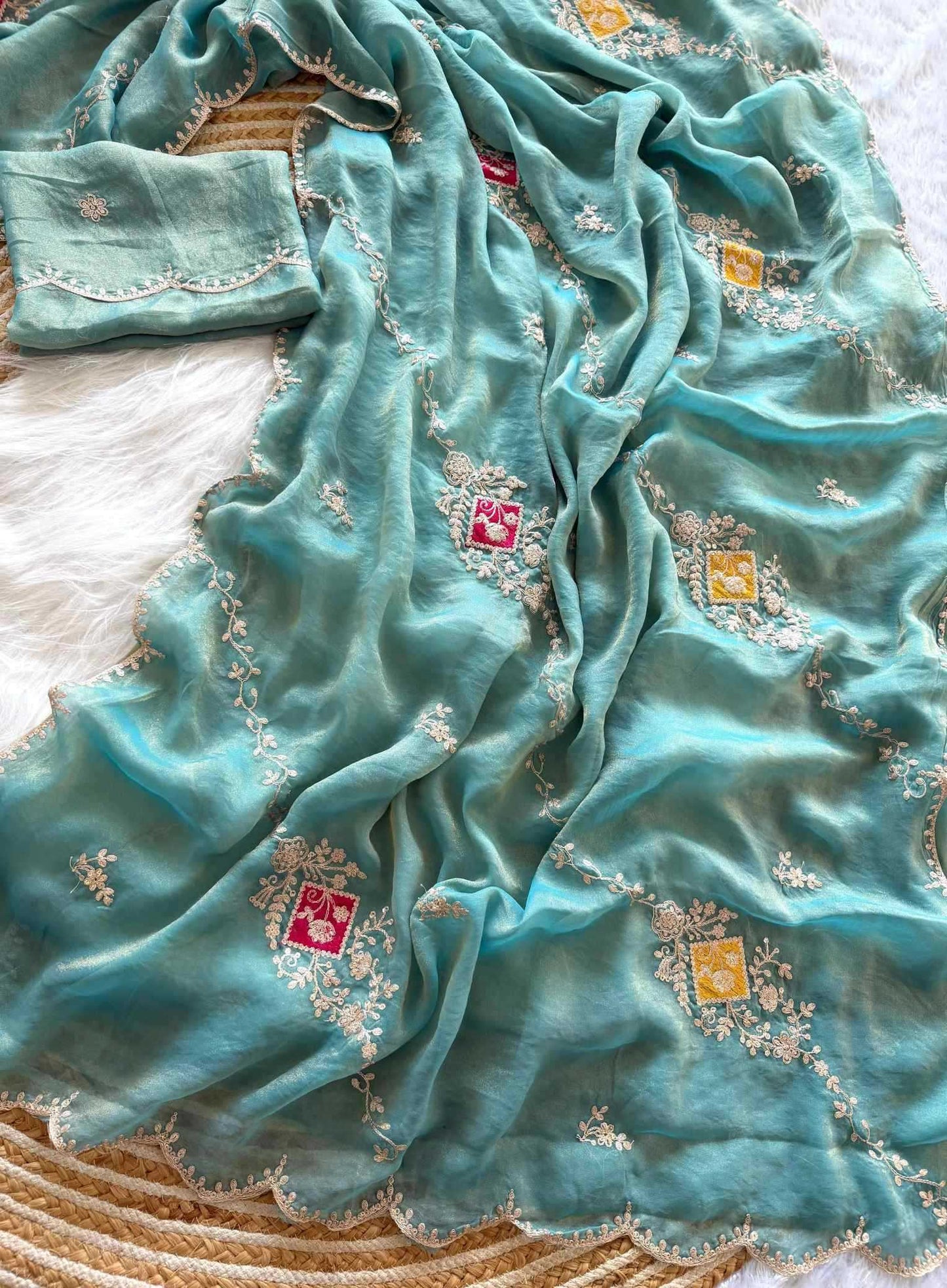 Zari Border Silk Saree