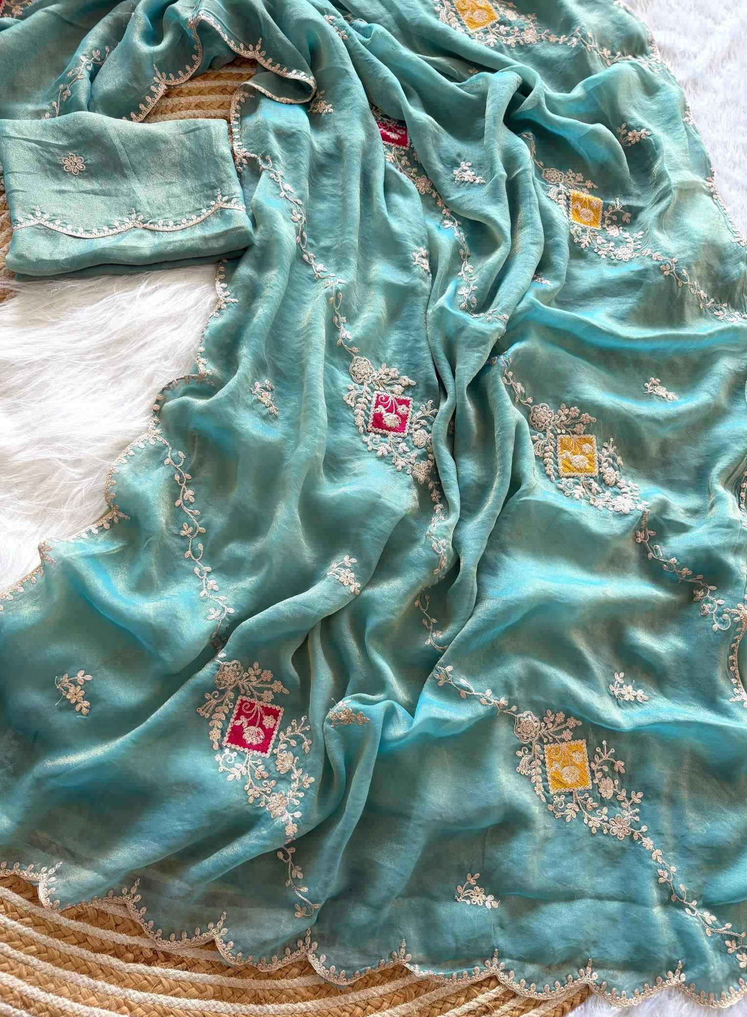 Zari Border Silk Saree