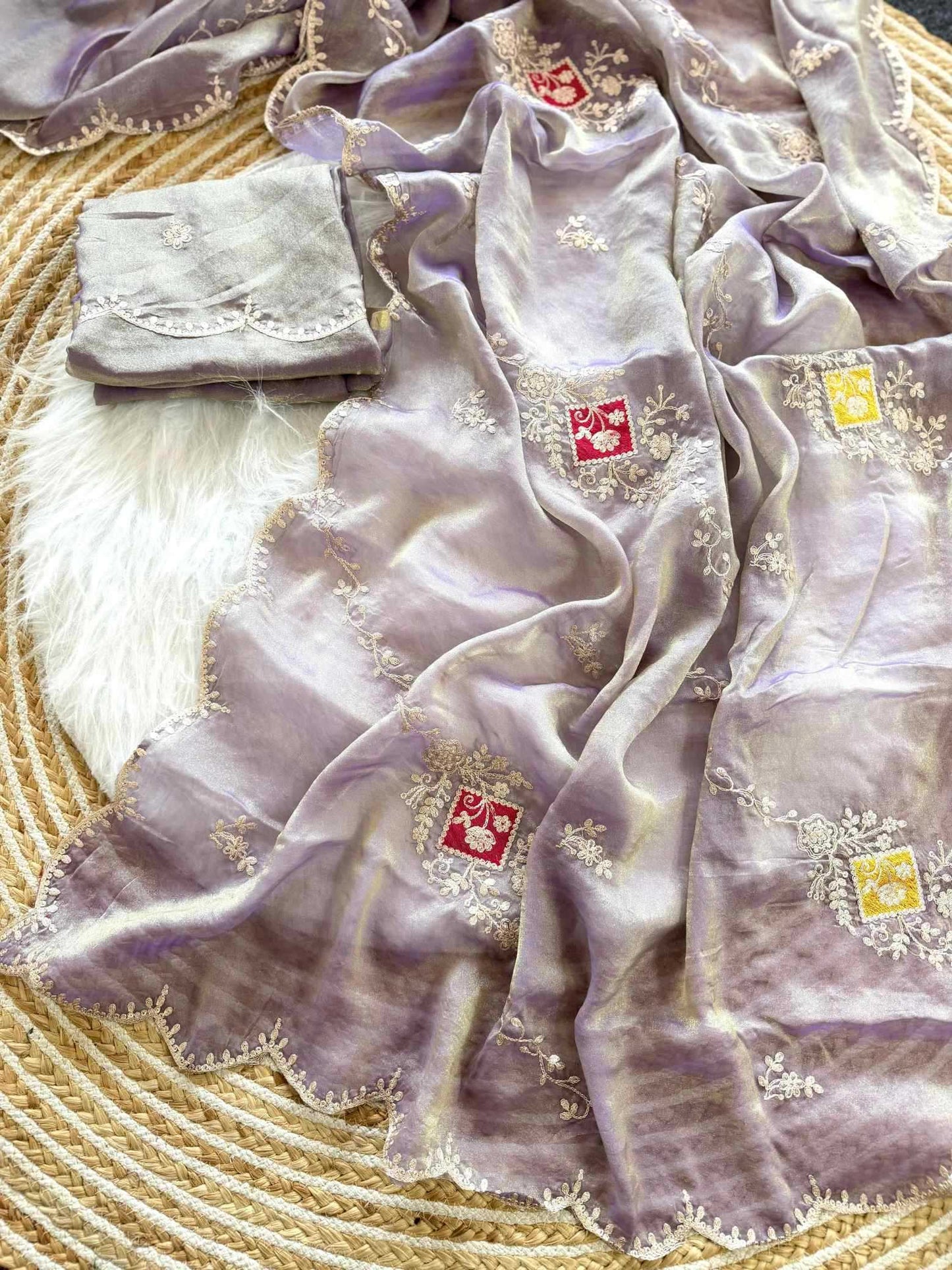 Zari Border Silk Saree