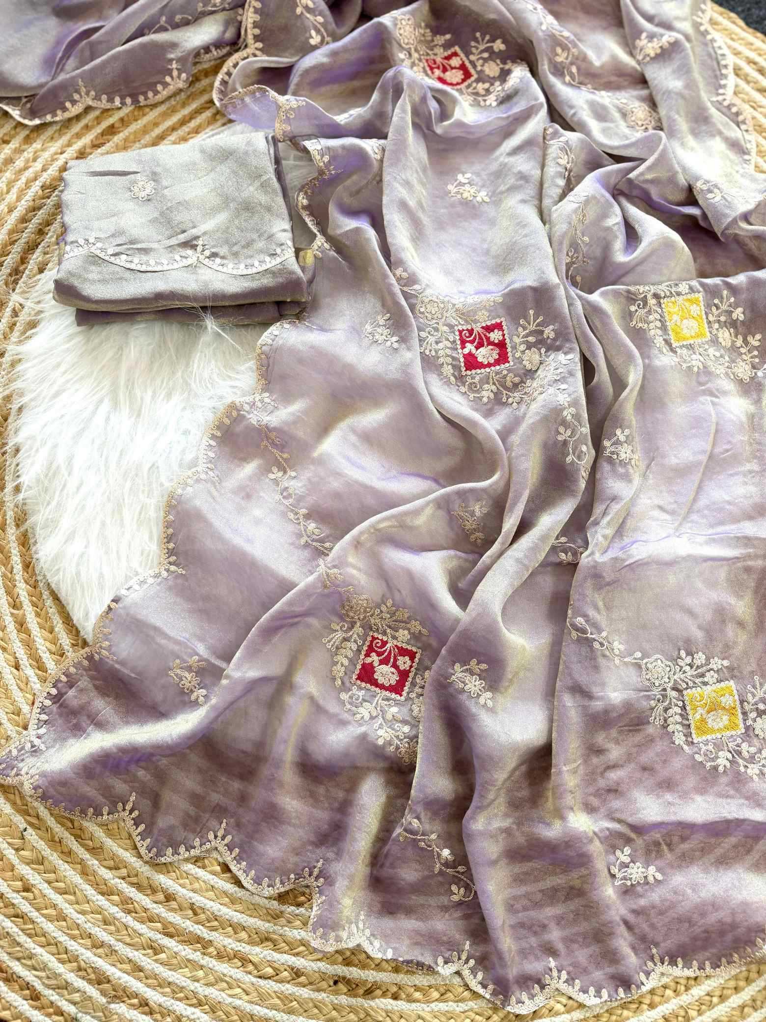 Zari Border Silk Saree