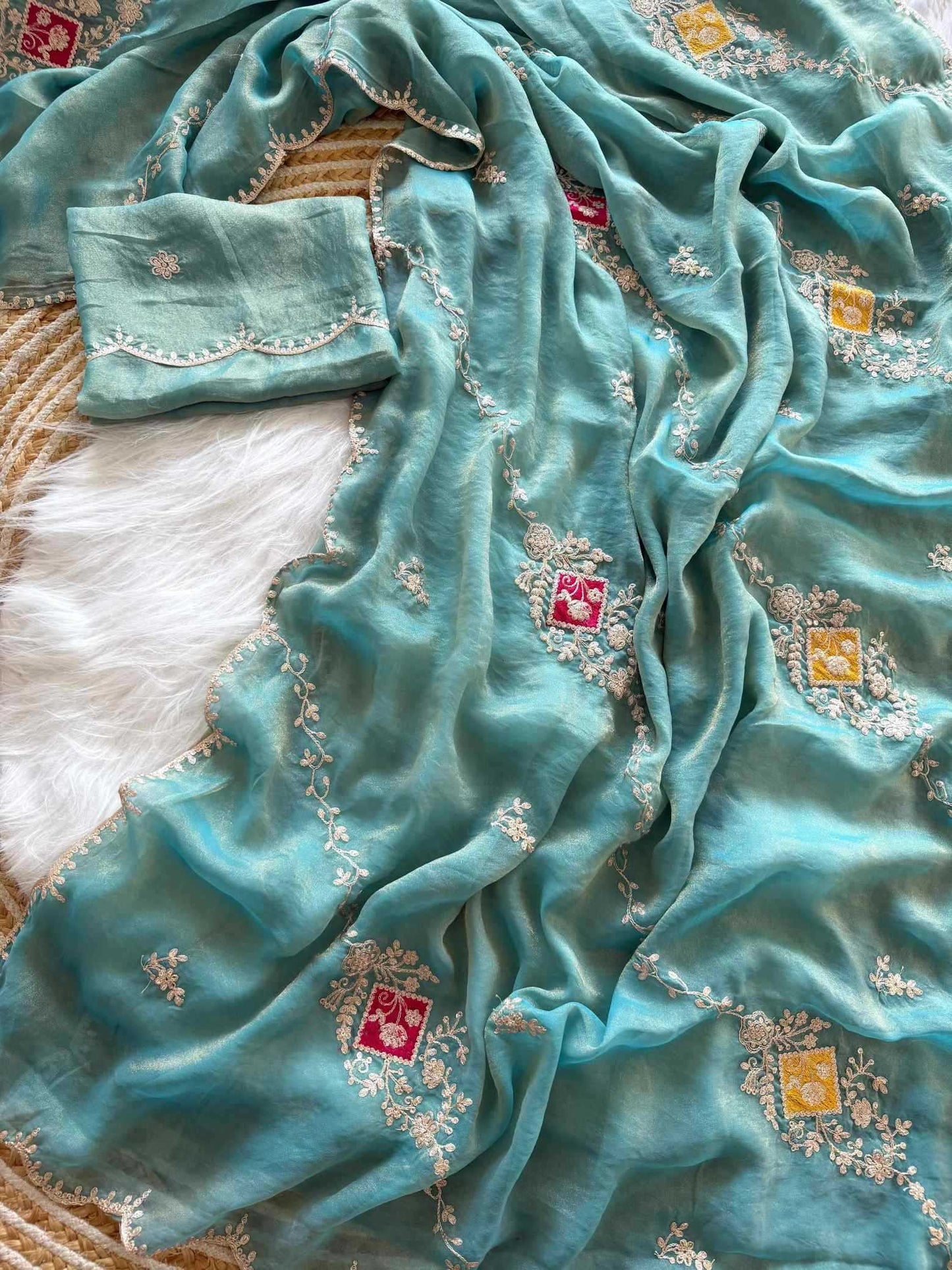 Zari Border Silk Saree
