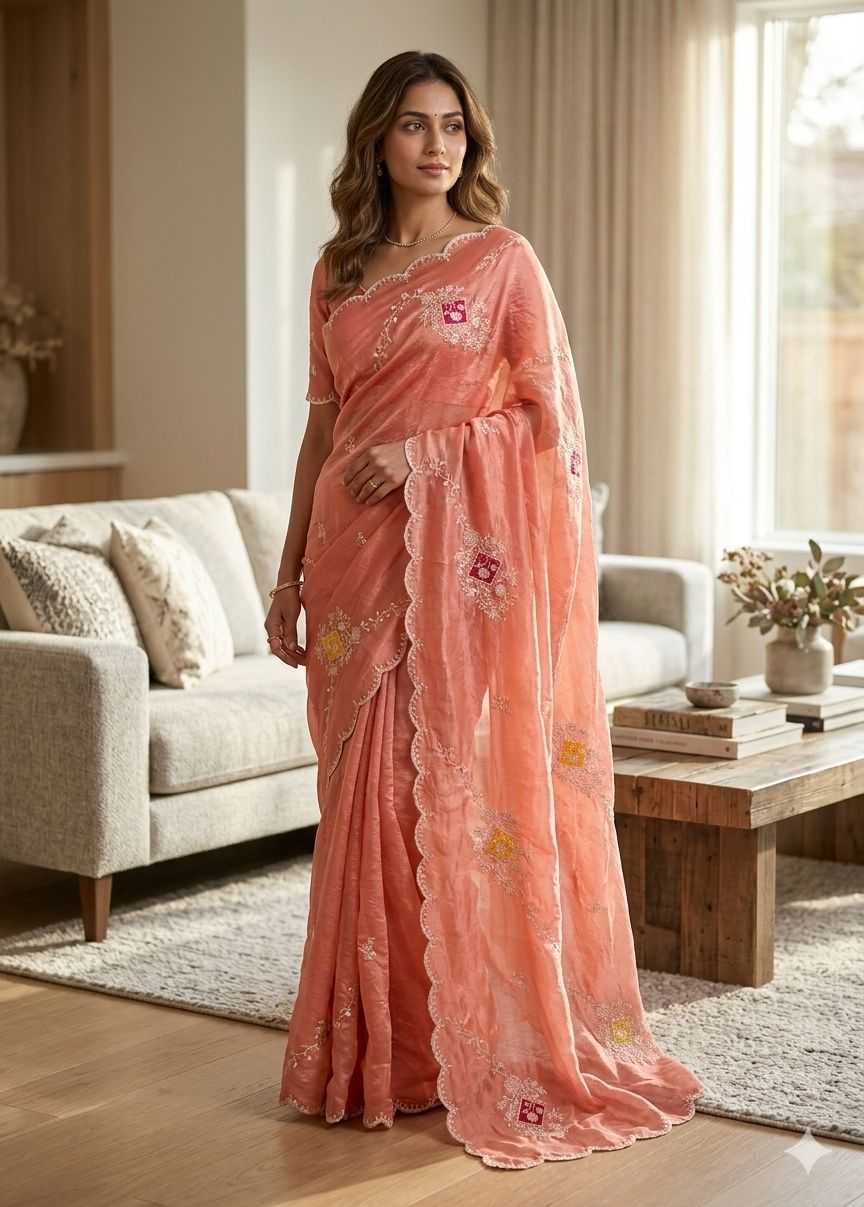 Zari Border Silk Saree