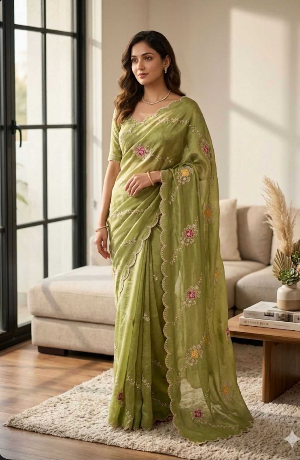Zari Border Silk Saree