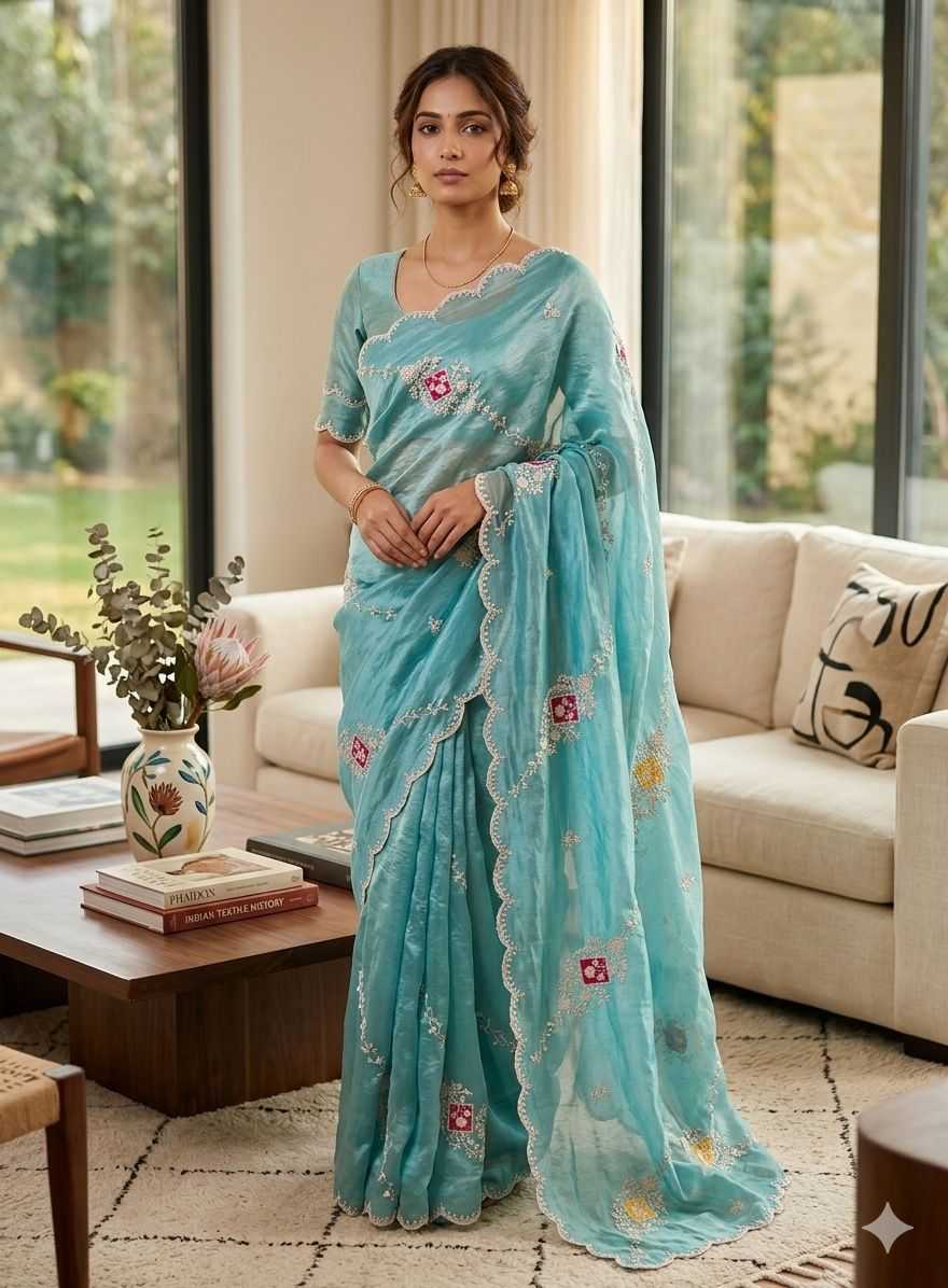 Zari Border Silk Saree
