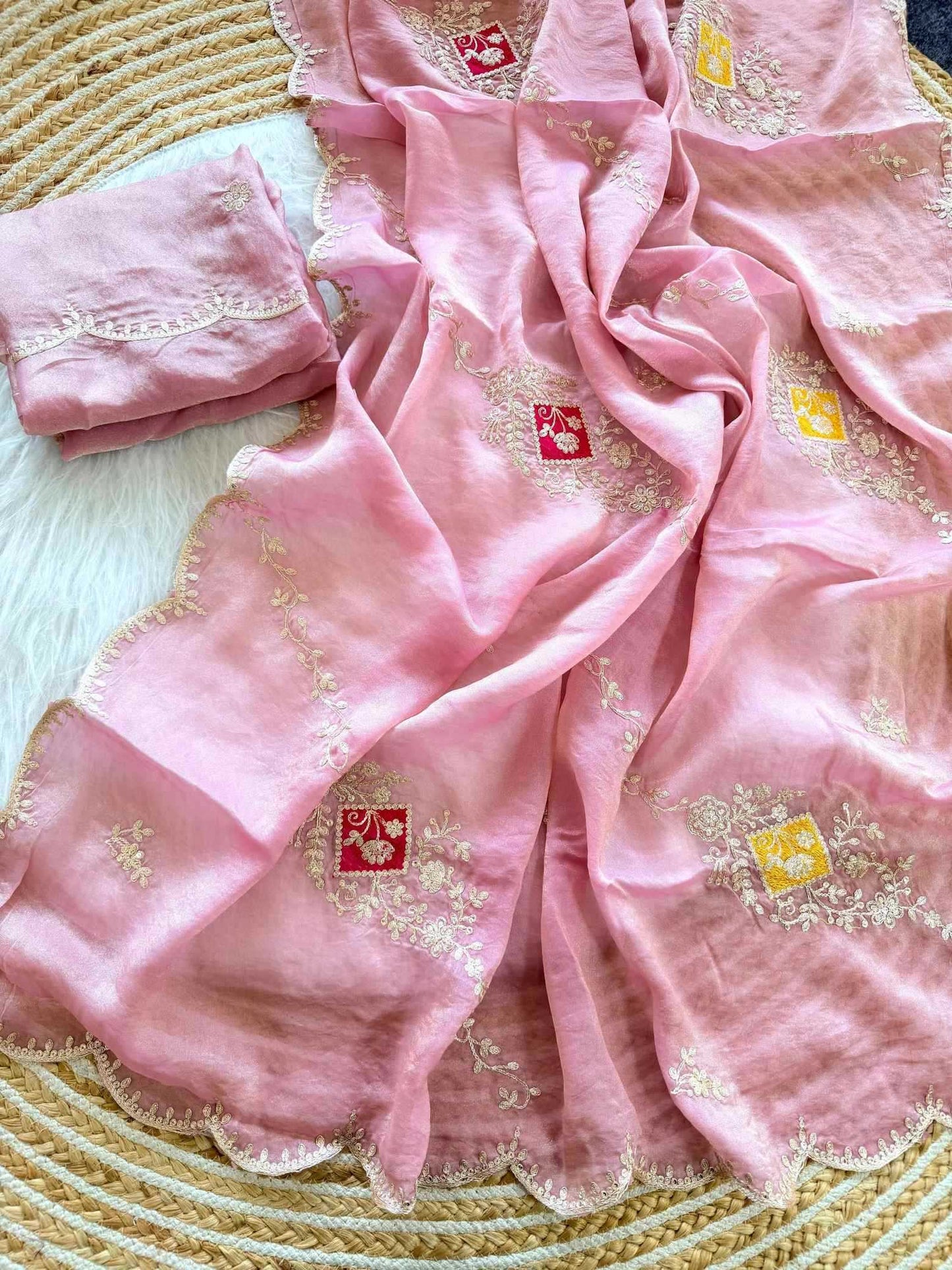 Zari Border Silk Saree